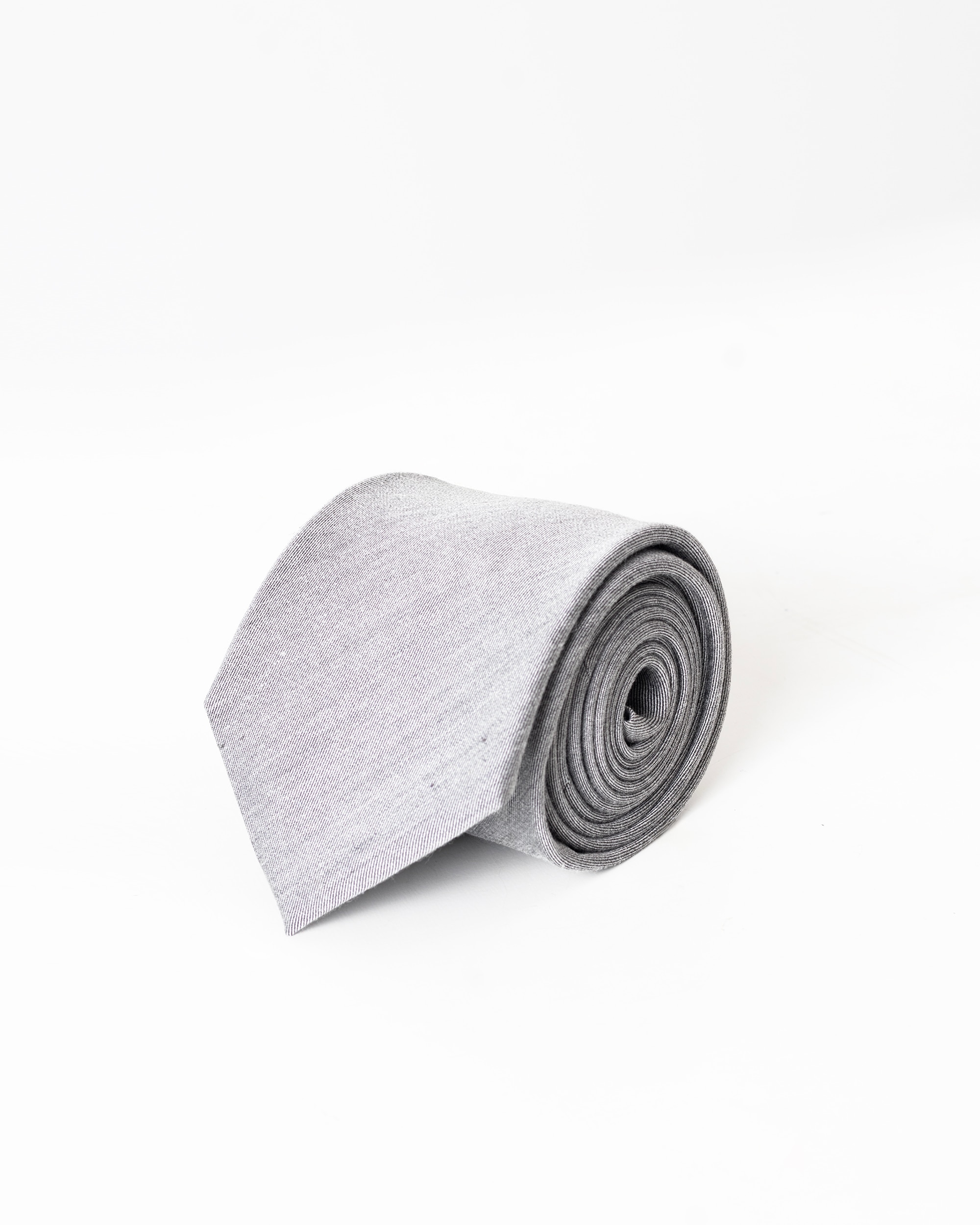 Corbata textura de hombre - PuroEgo - Gris claro Gris claro-2