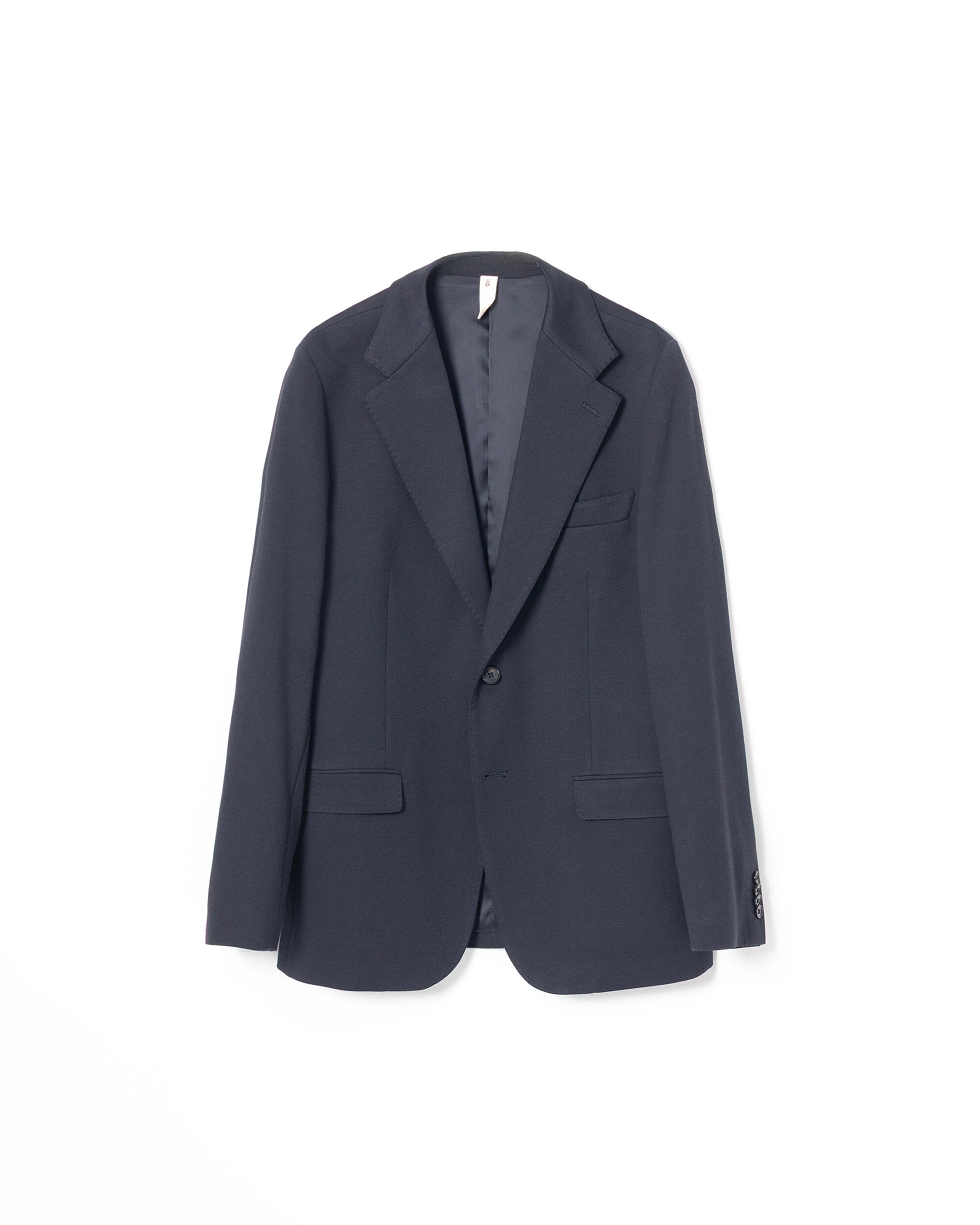 Americana vestir lisa de hombre slim fit - PuroEgo - Azul marino Azul marino-5