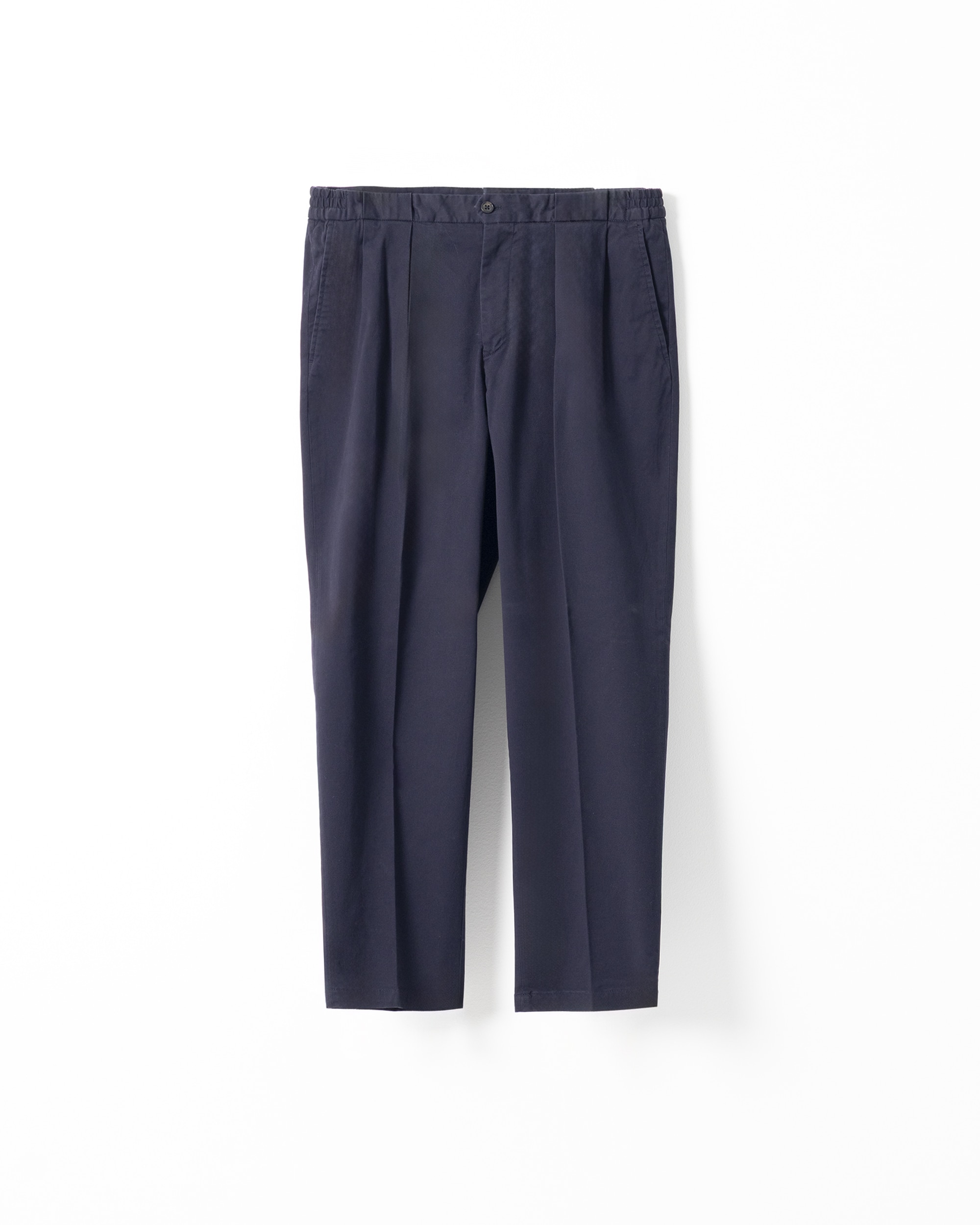 Pantalón algodón cintura elástica de hombre wide fit - PuroEgo - Azul marino Azul marino-5