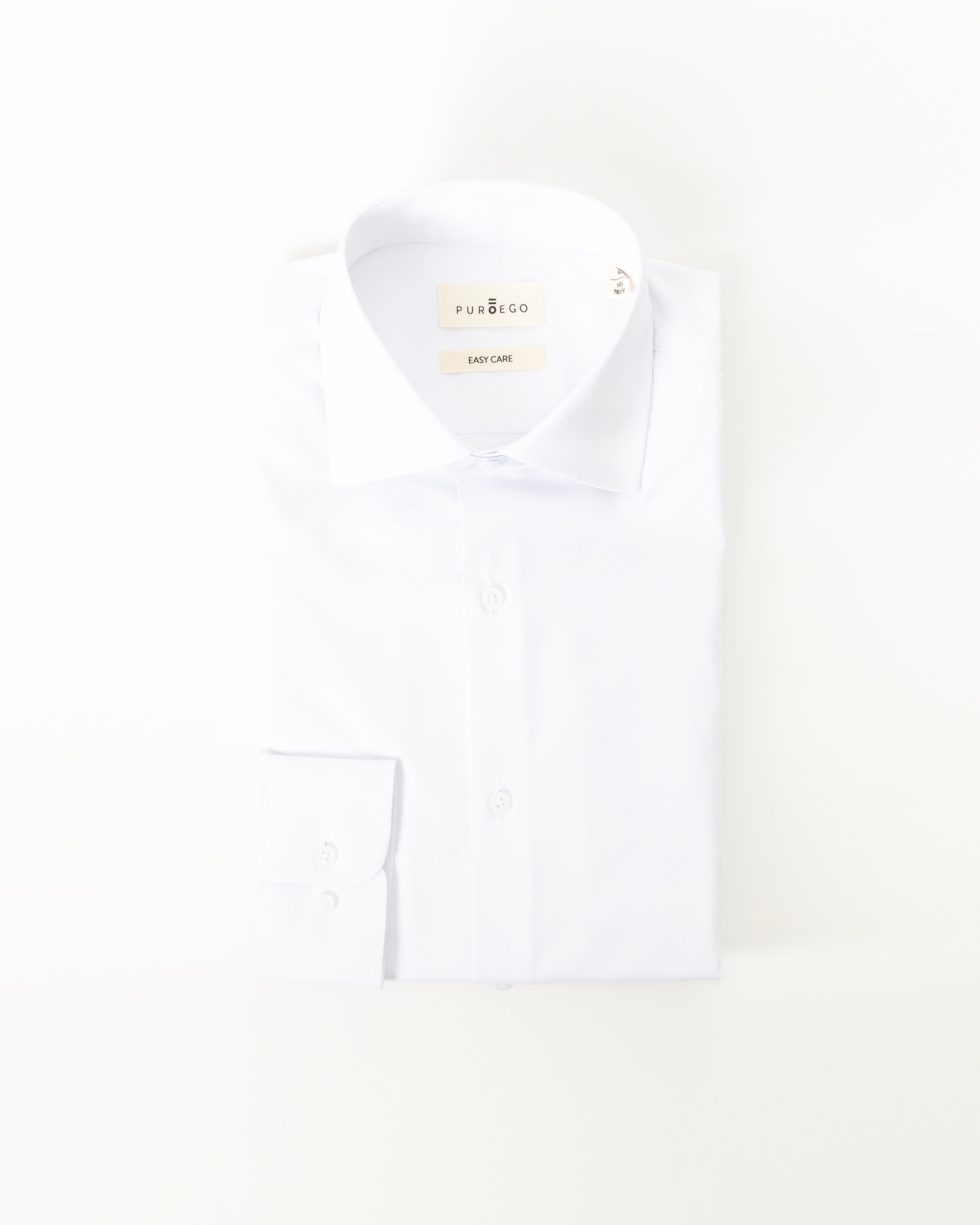 Camisa de vestir waterproof de hombre regular fit - PuroEgo - Blanco Blanco-5