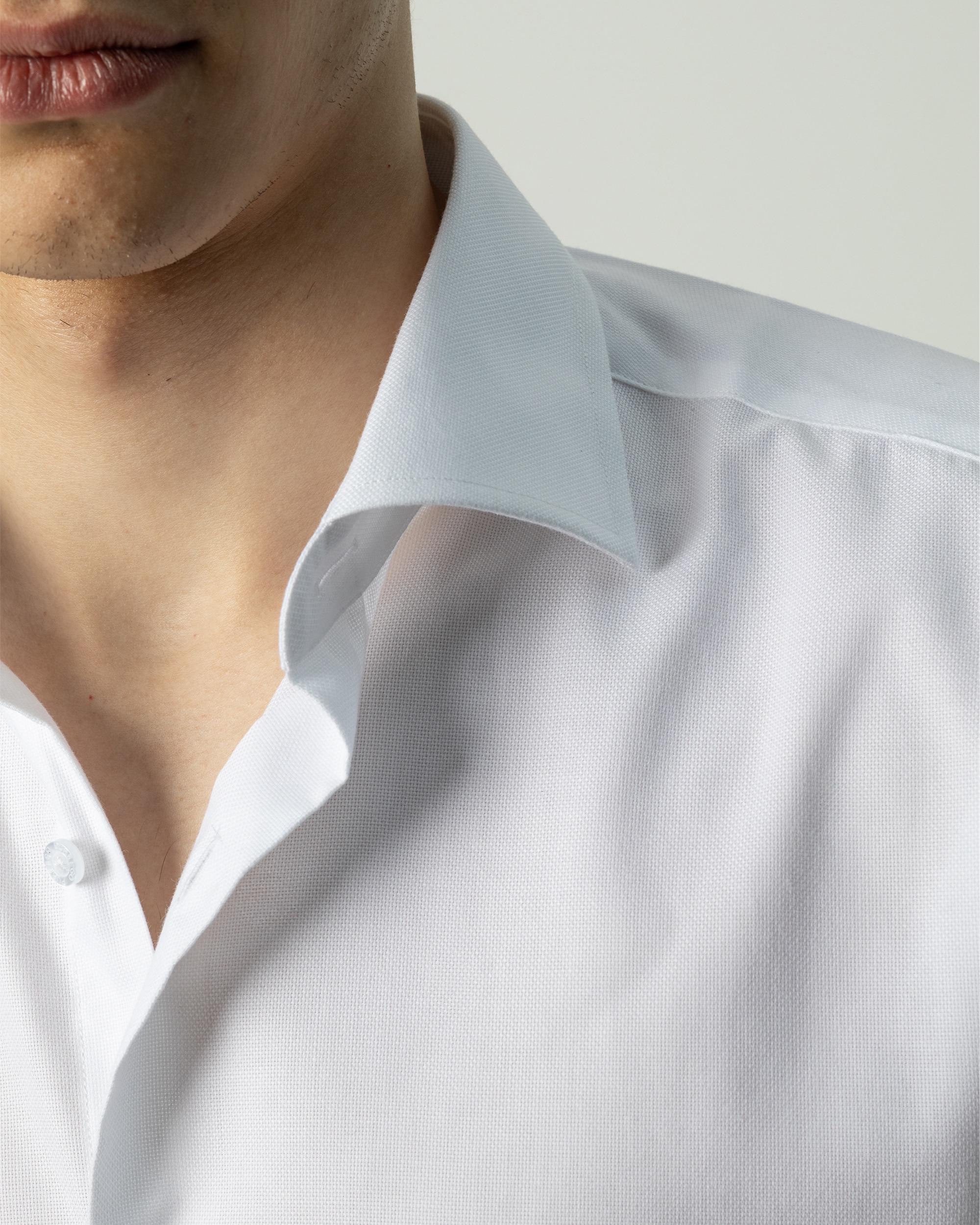 Camisa de vestir de hombre regular fit - PuroEgo - Blanco Blanco-3