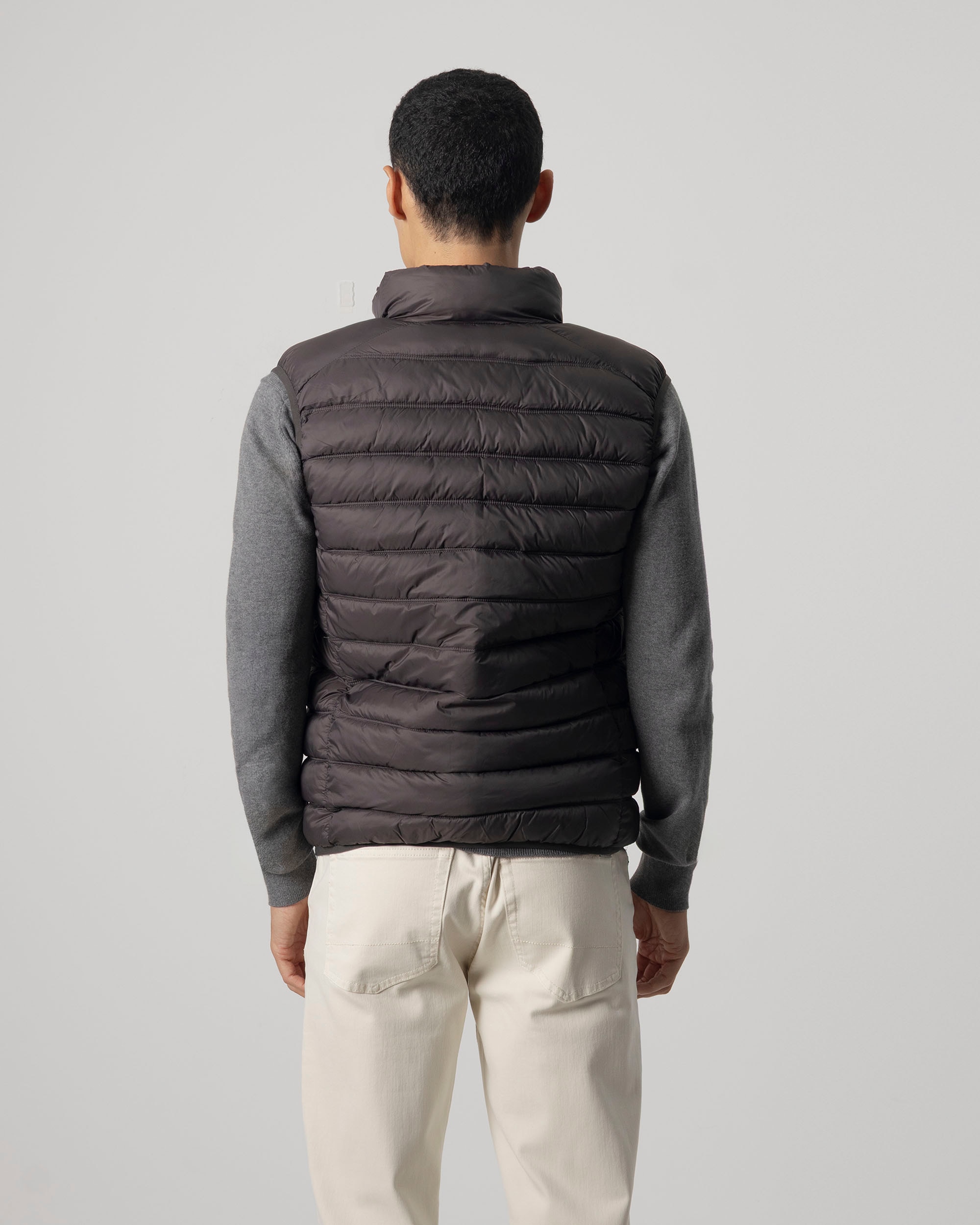 Imagen 4 de Chaleco ultralight acolchado de hombre - PuroEgo - Gris oscuro Gris oscuro