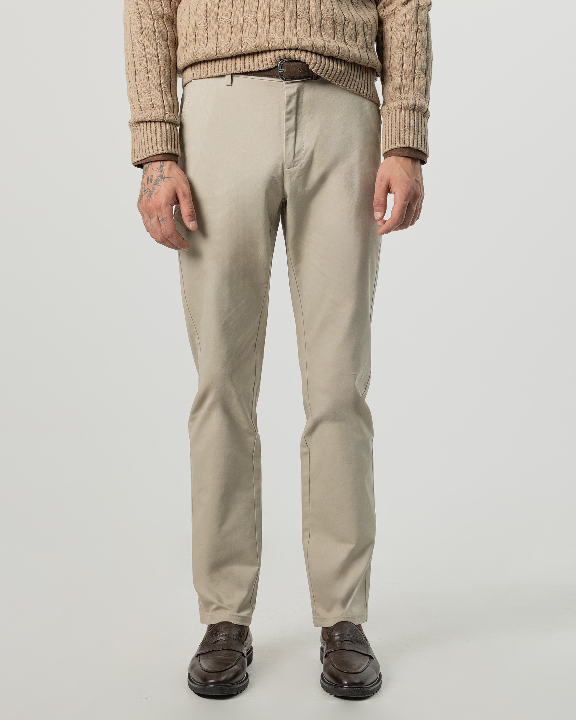 Pantalón chino de hombre flex fit - PuroEgo - Arena Arena-2