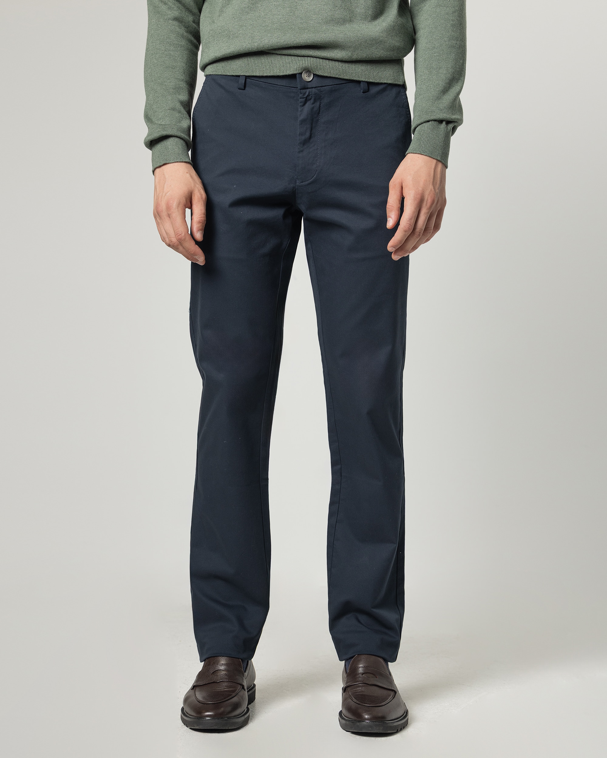 Pantalón chino de hombre flex fit - PuroEgo - Azul marino Azul marino-2