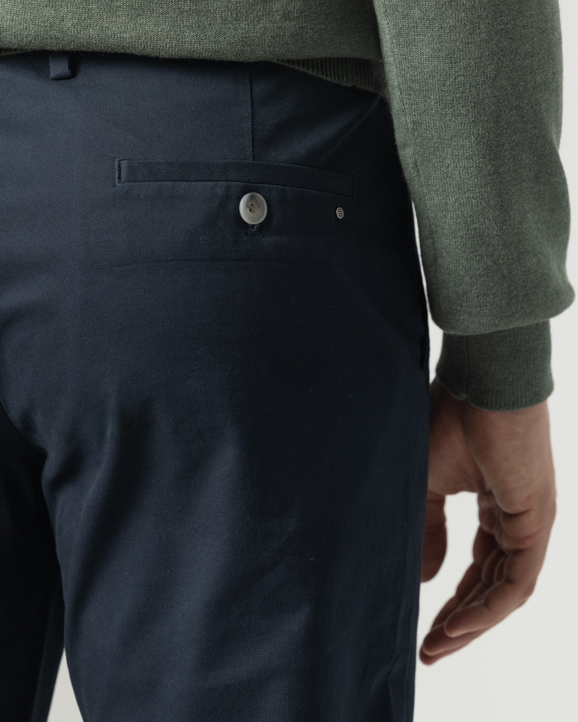 Pantalón chino de hombre flex fit - PuroEgo - Azul marino Azul marino-3