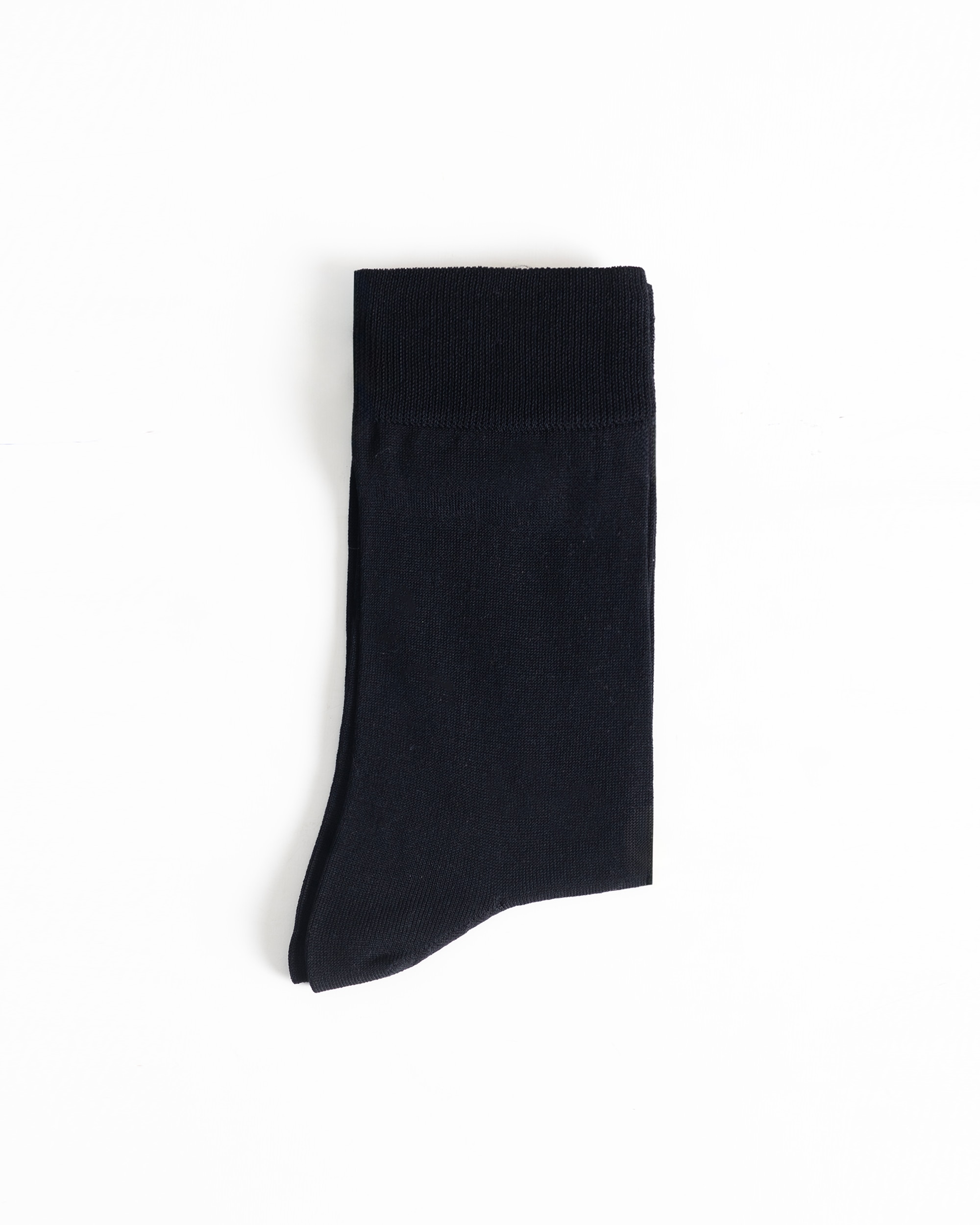 Calcetines altos mercerizados - PuroEgo - Negro Negro-1