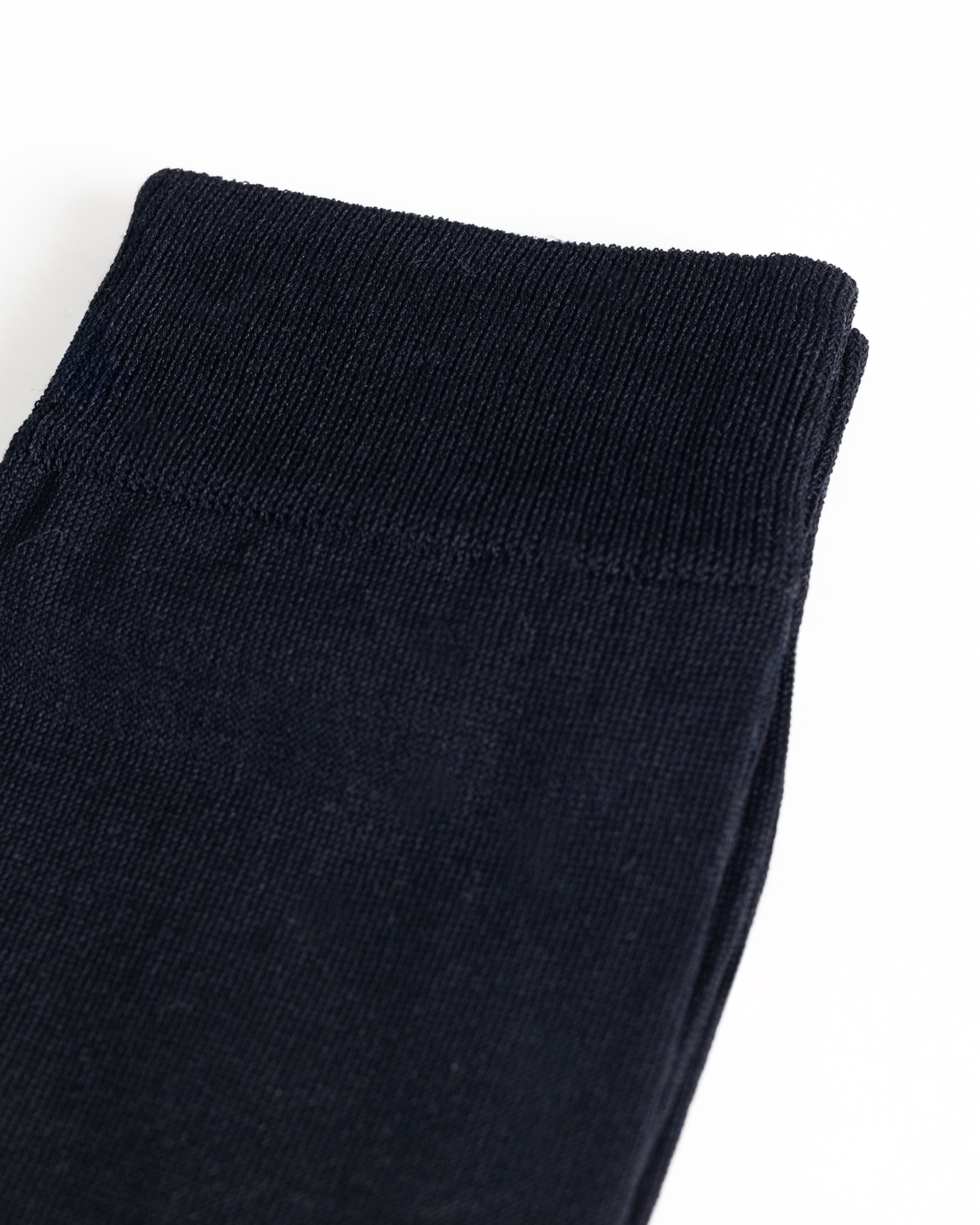 Calcetines altos mercerizados - PuroEgo - Negro Negro-2