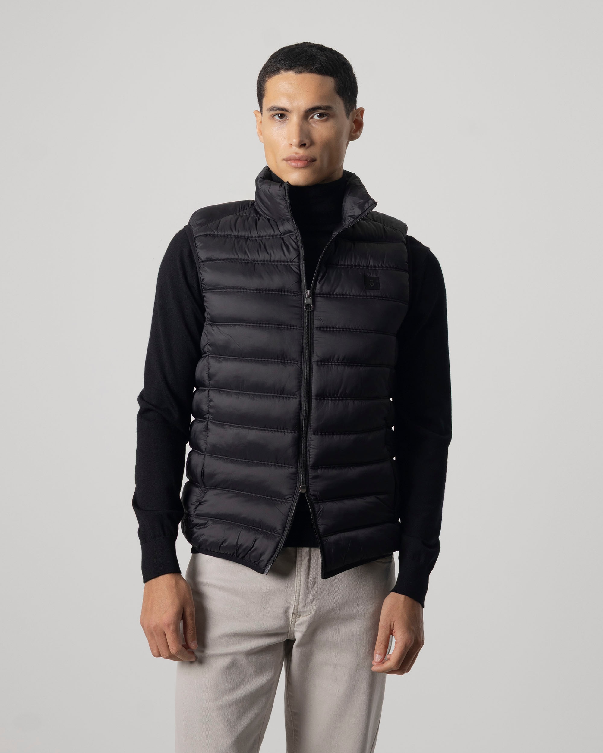 Imagen 1 de Chaleco ultralight acolchado de hombre Negro