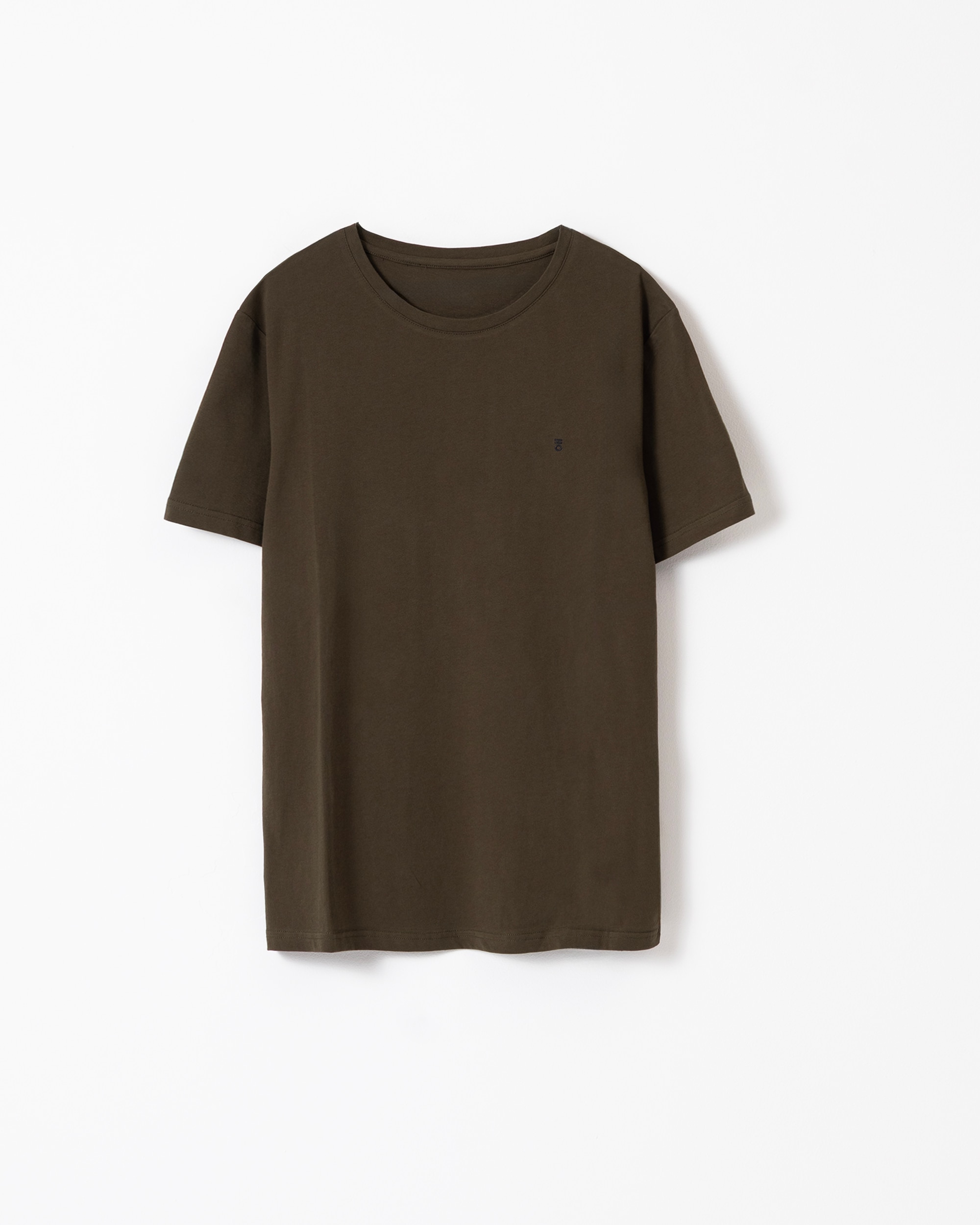 Camiseta básica de hombre manga corta - PuroEgo - Kaki Kaki-5