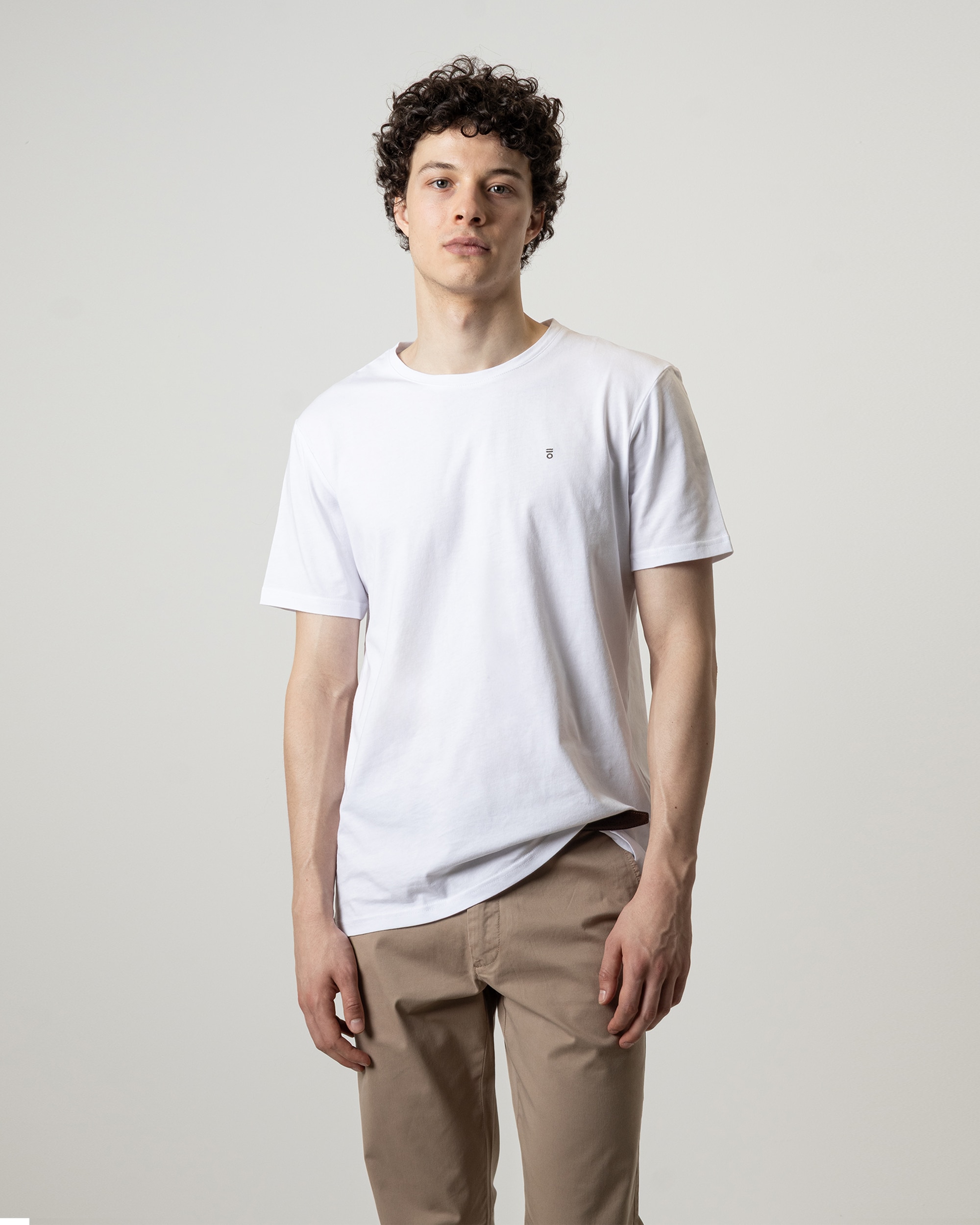 Camiseta básica de hombre manga corta - PuroEgo - Blanco Blanco-1