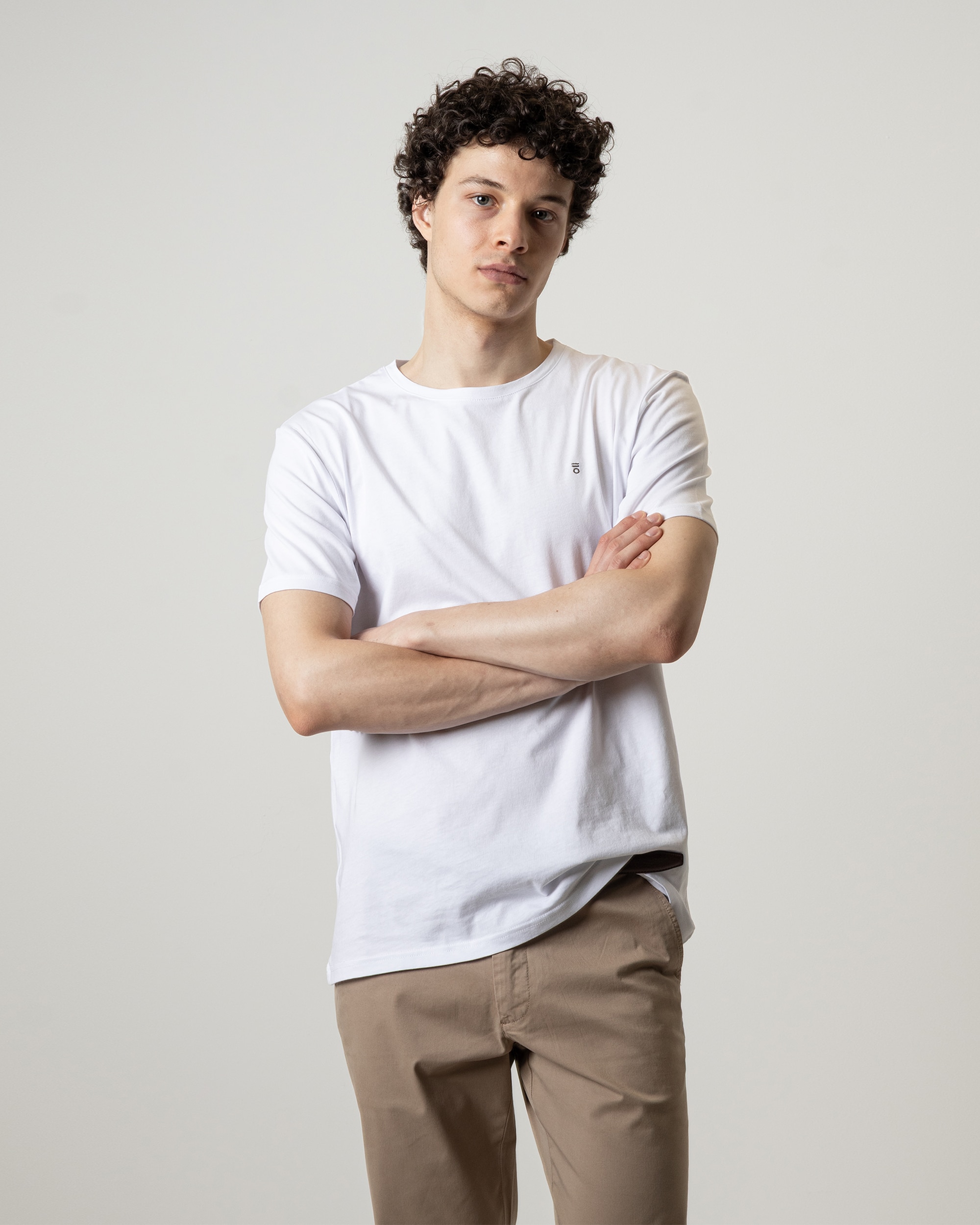 Camiseta básica de hombre manga corta - PuroEgo - Blanco Blanco-2