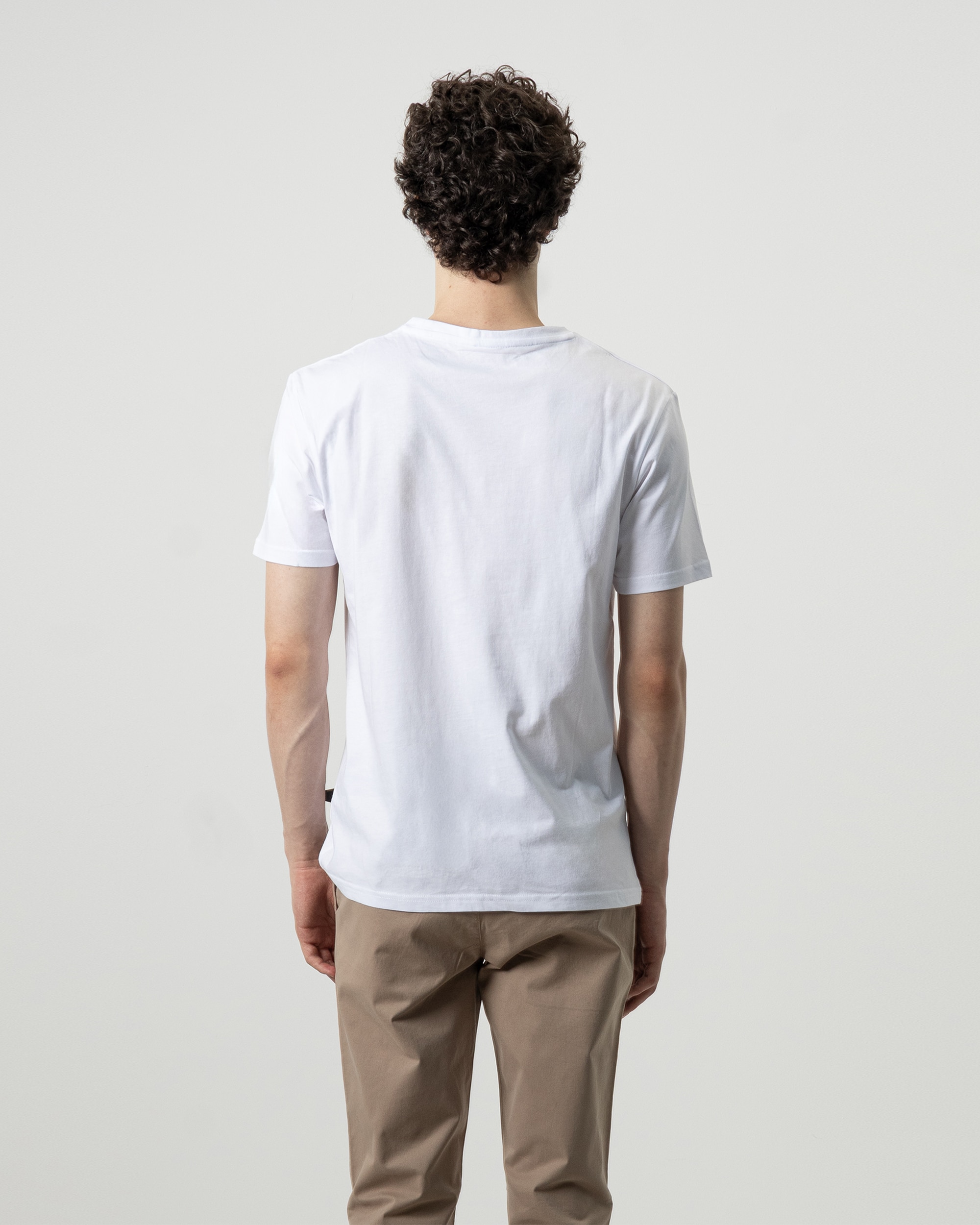 Camiseta básica de hombre manga corta - PuroEgo - Blanco Blanco-4