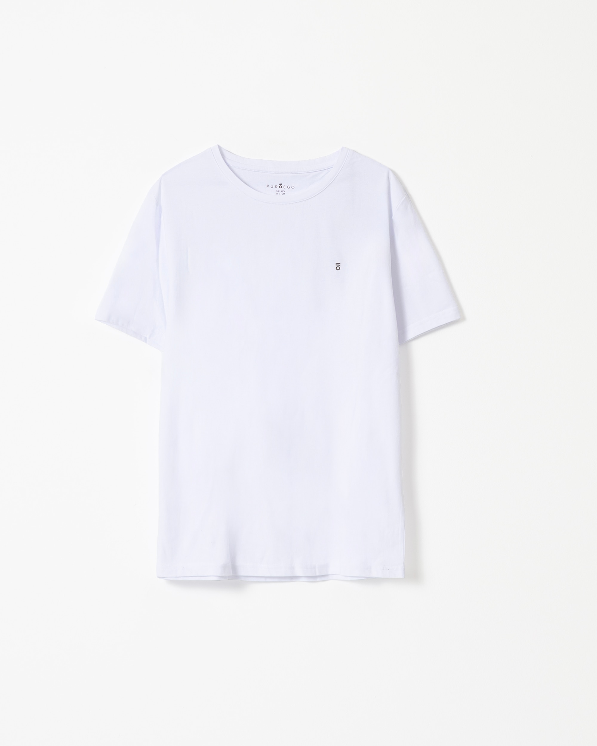 Camiseta básica de hombre manga corta - PuroEgo - Blanco Blanco-5