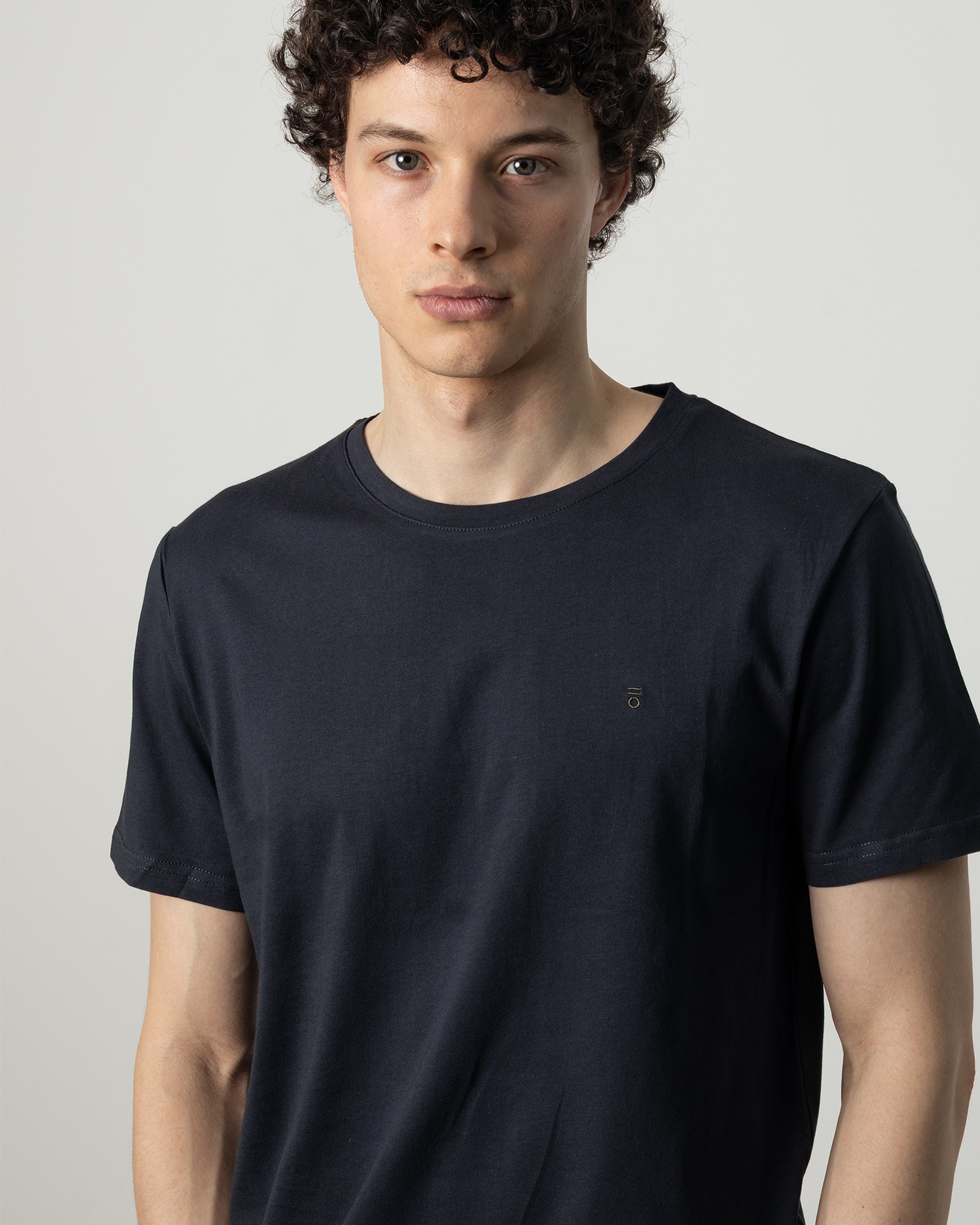 Camiseta básica de hombre manga corta - PuroEgo - Azul marino Azul marino-2