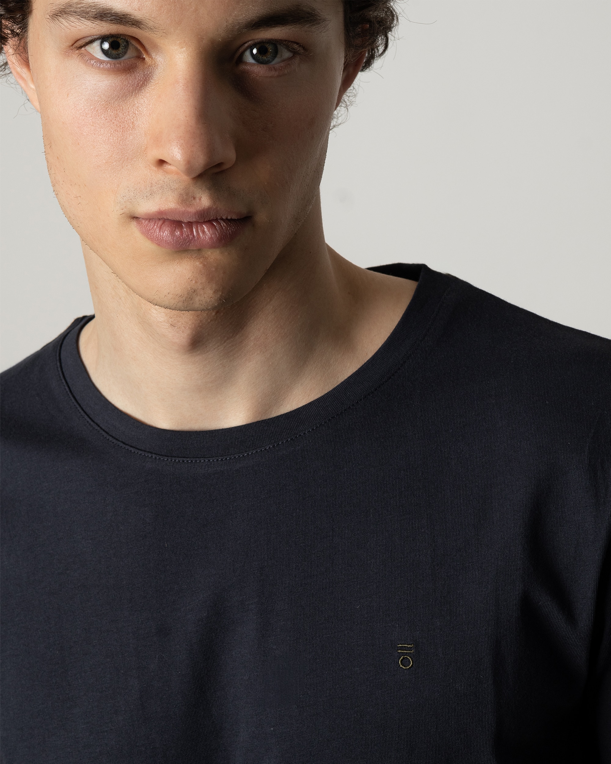 Camiseta básica de hombre manga corta - PuroEgo - Azul marino Azul marino-3