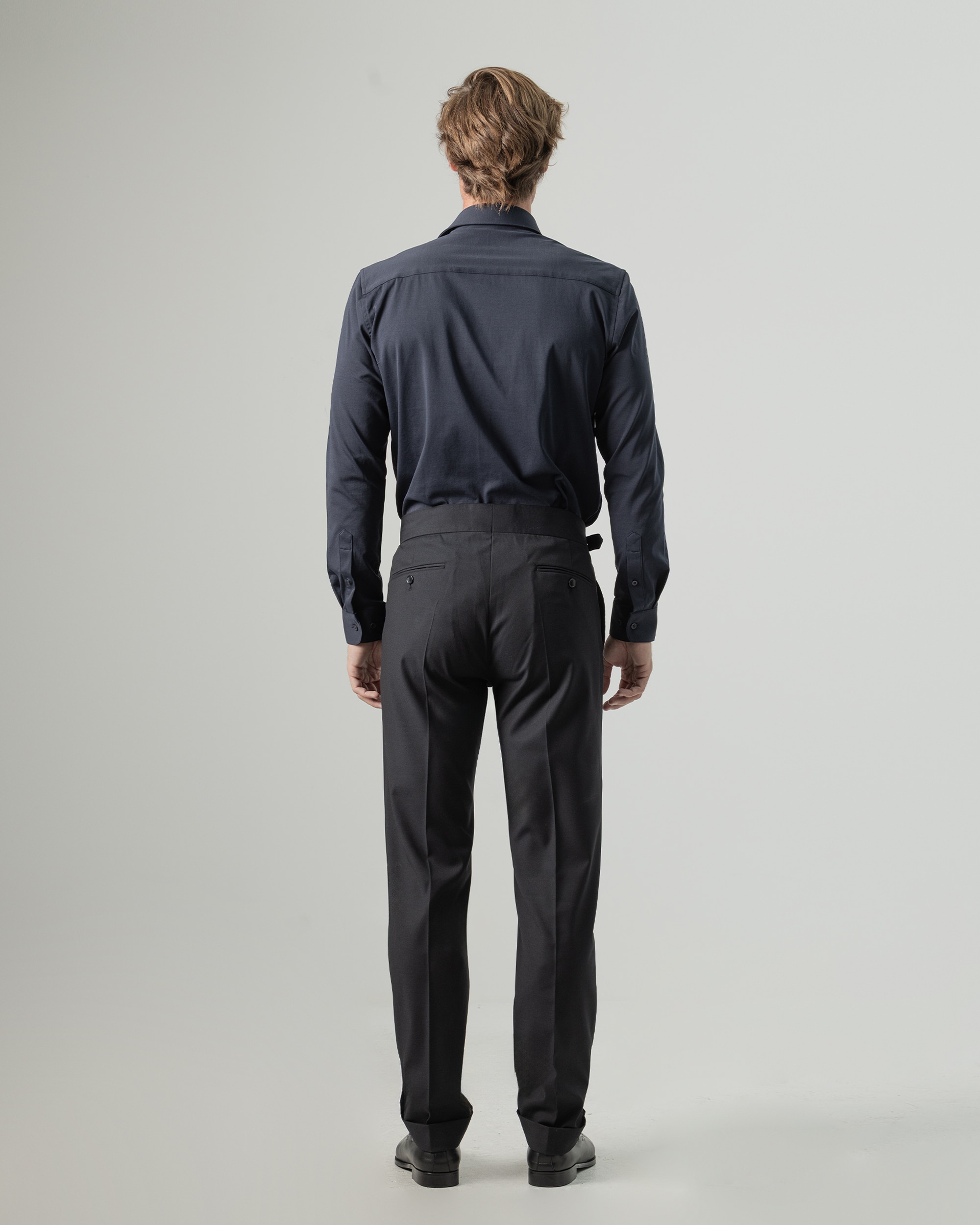 Pantalón gurkha de hombre slim fit - PuroEgo - Azul marino Azul marino-4