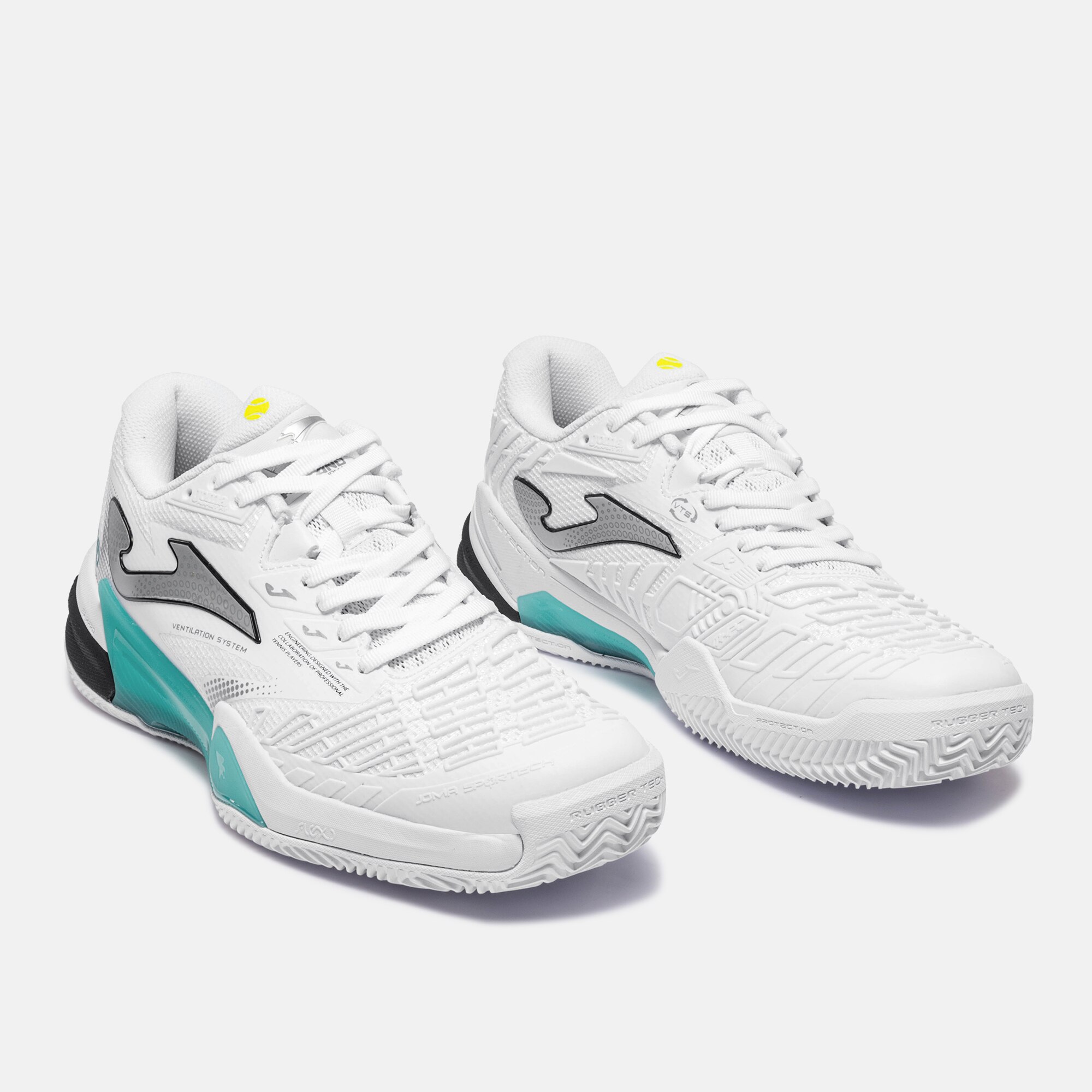 Zapatillas tenis de hombre Roland men 26 Joma - Blanco Blanco-2