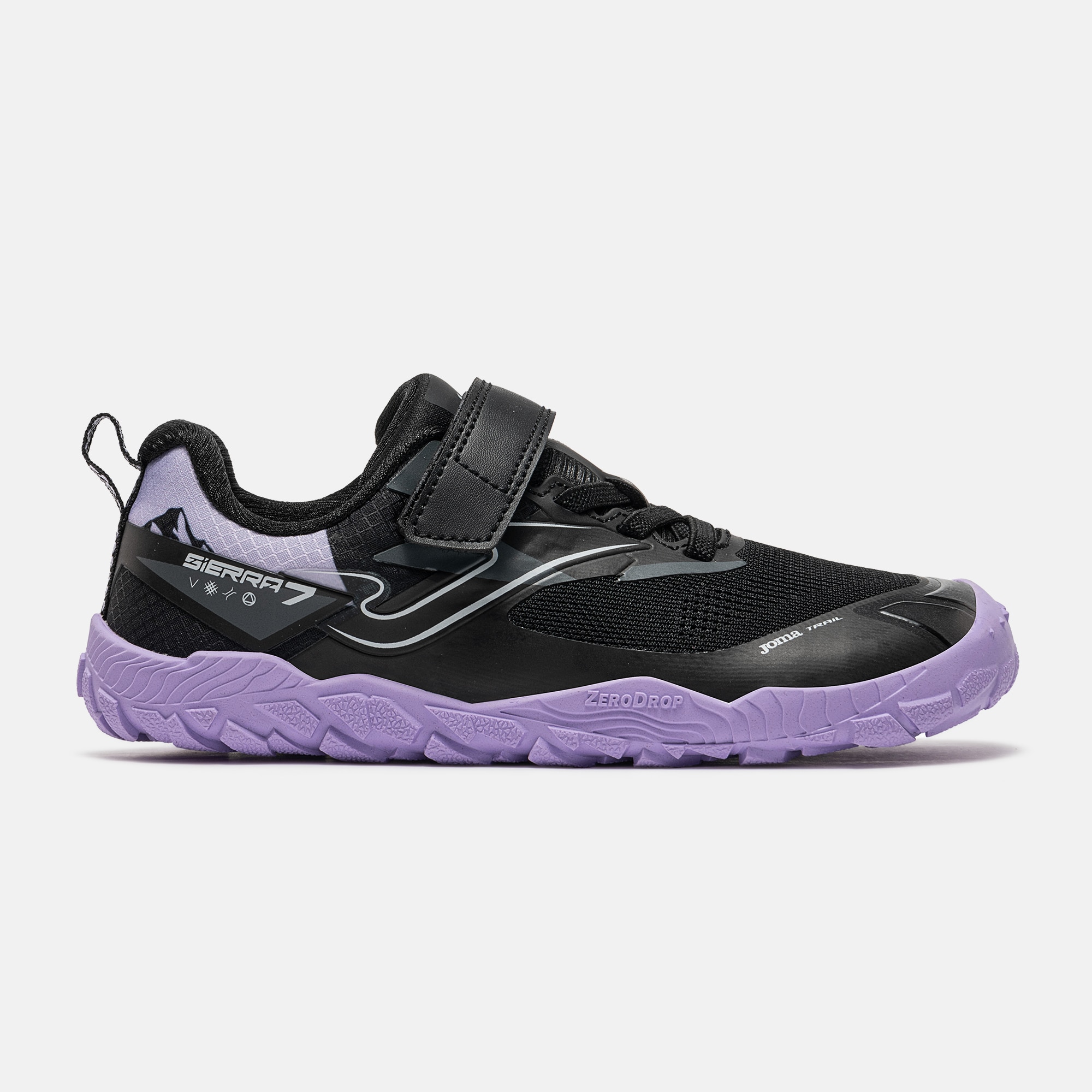 Joma Zapatillas running de niños Sierra junior barefoot 26 Negro