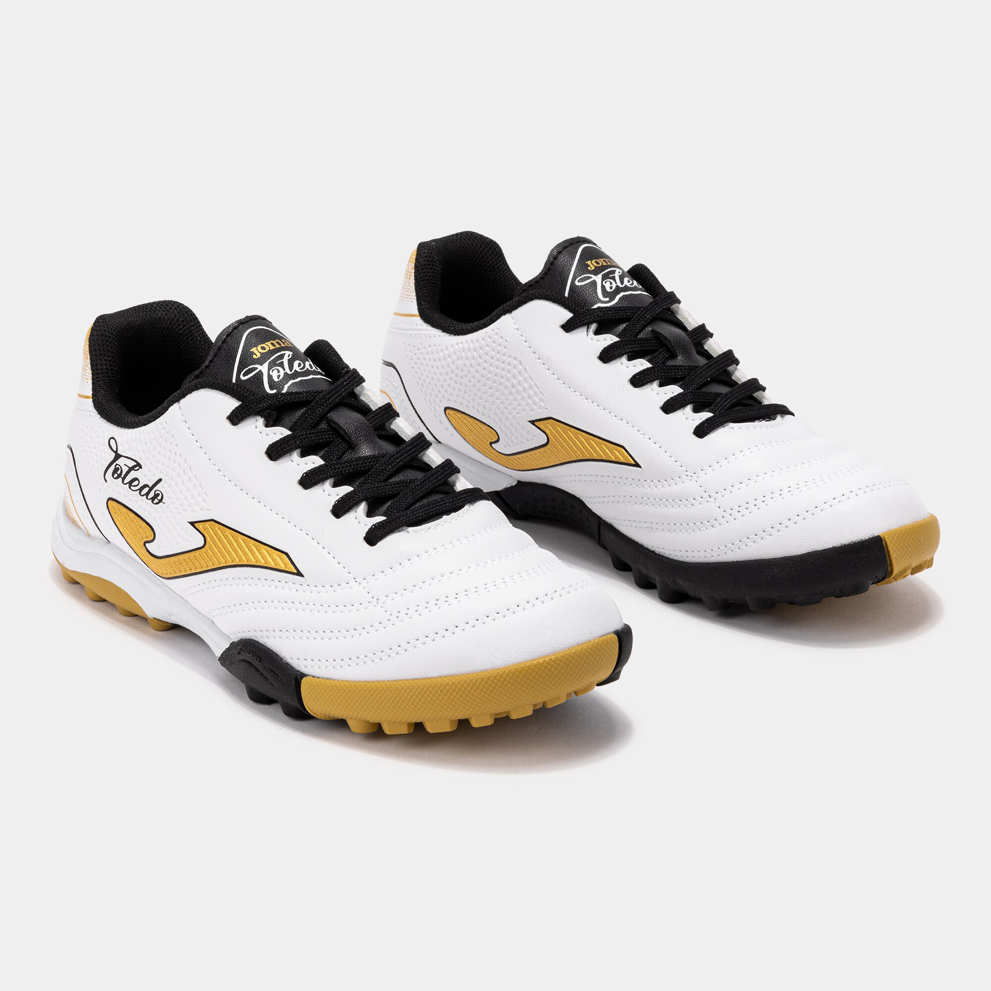 Botas fútbol fútbol de niños Toledo jr 26 Joma - Blanco Blanco-2