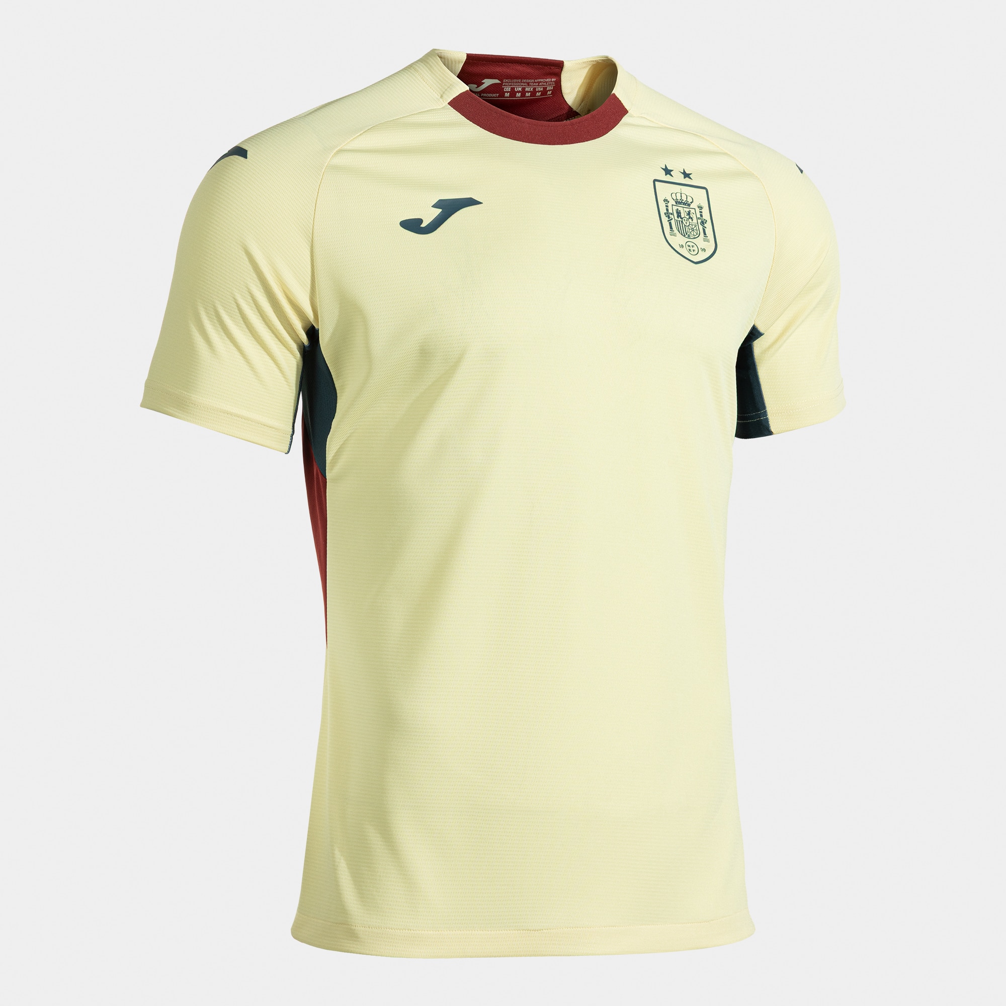 Camiseta manga corta fútbol de hombre Real Federación Española De Futbol Sala Joma - Amarillo Amarillo-2
