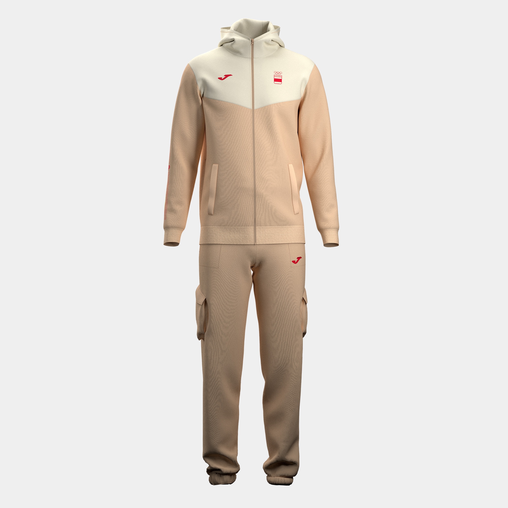 Chándal de hombre Comite Olimpico Español Joma - Beige Beige-1