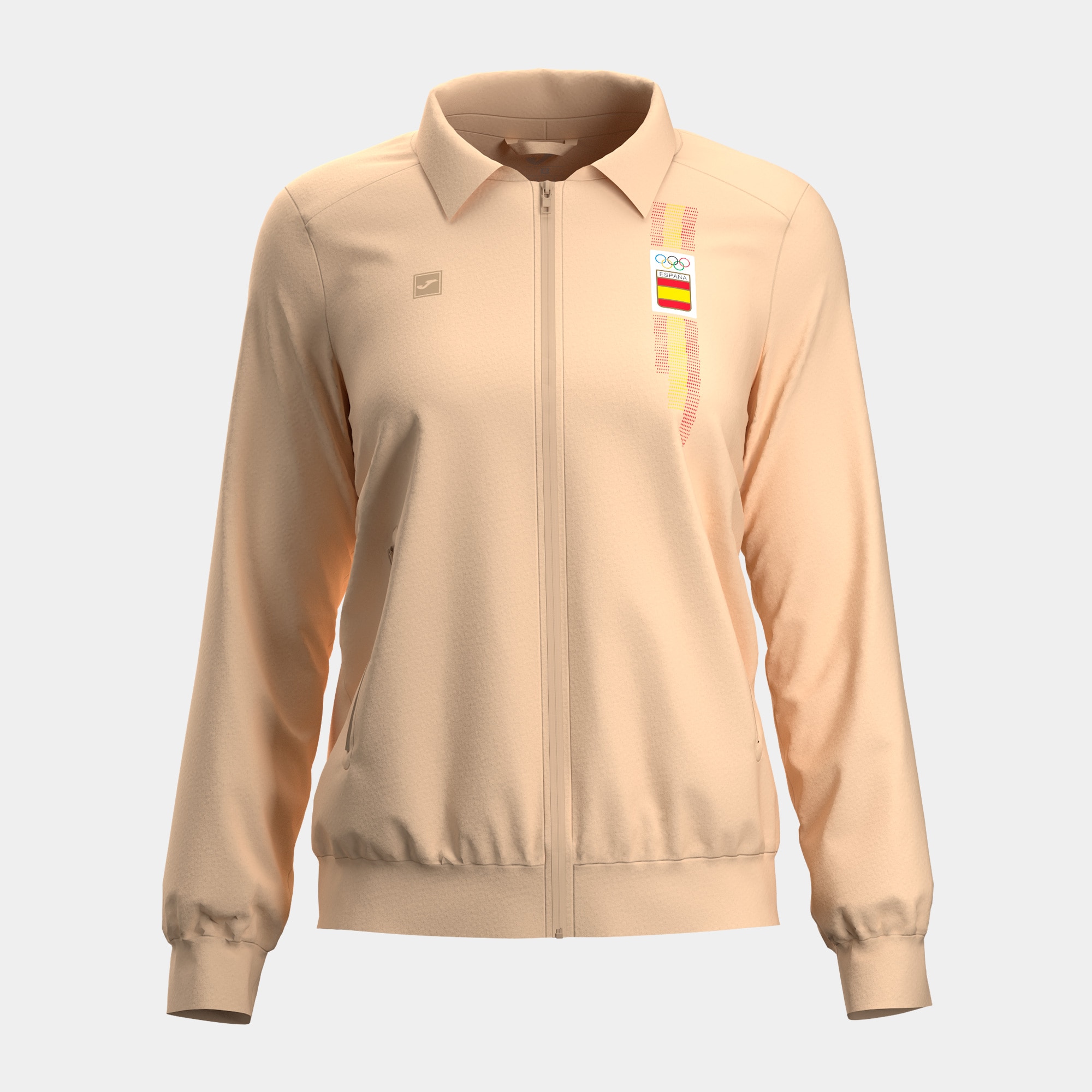Imagen 1 de Chaqueta ligera de mujer Comite Olimpico Español Joma Beige