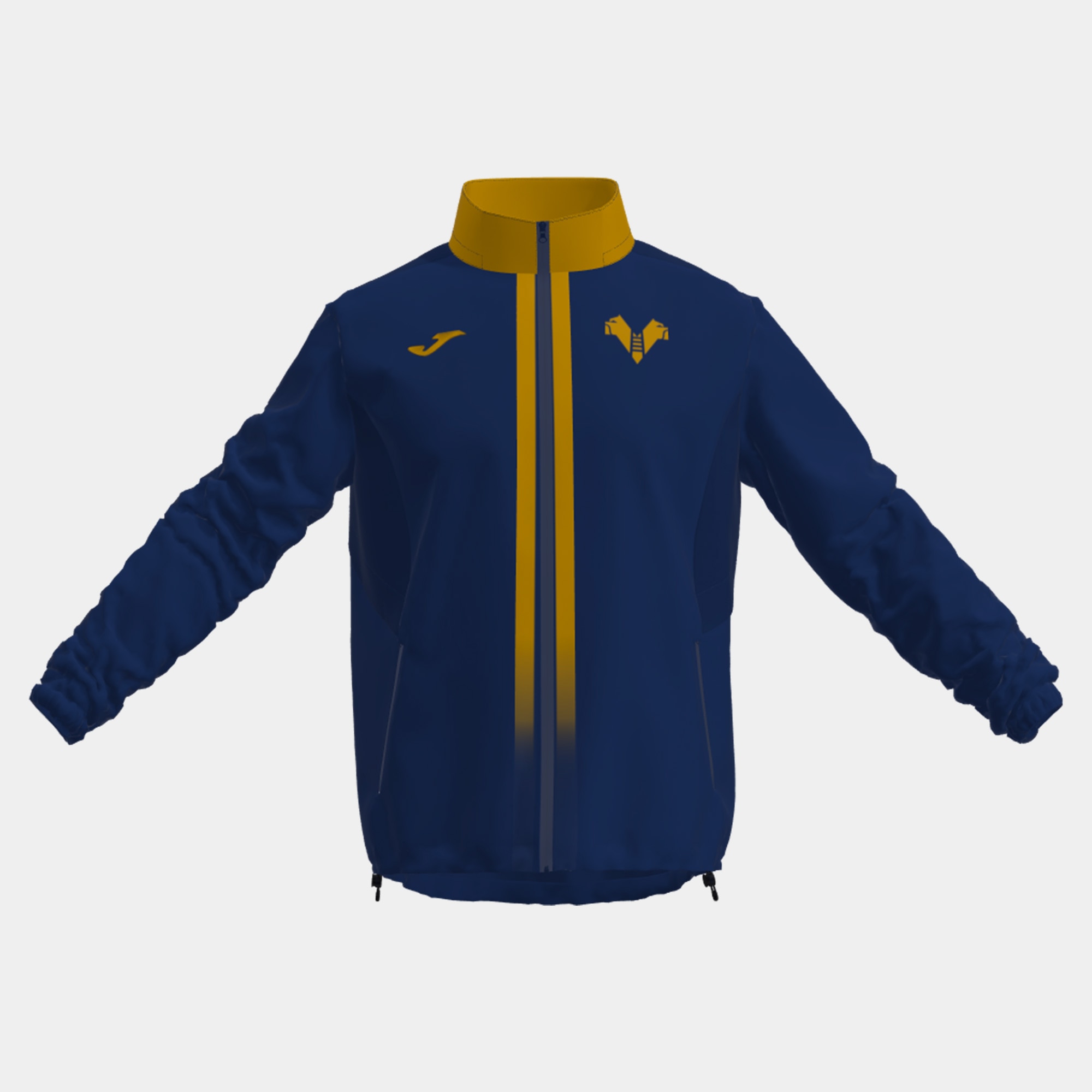 Imagen 0 de Chubasquero fútbol de hombre Hellas Verona Fc Joma Azul marino