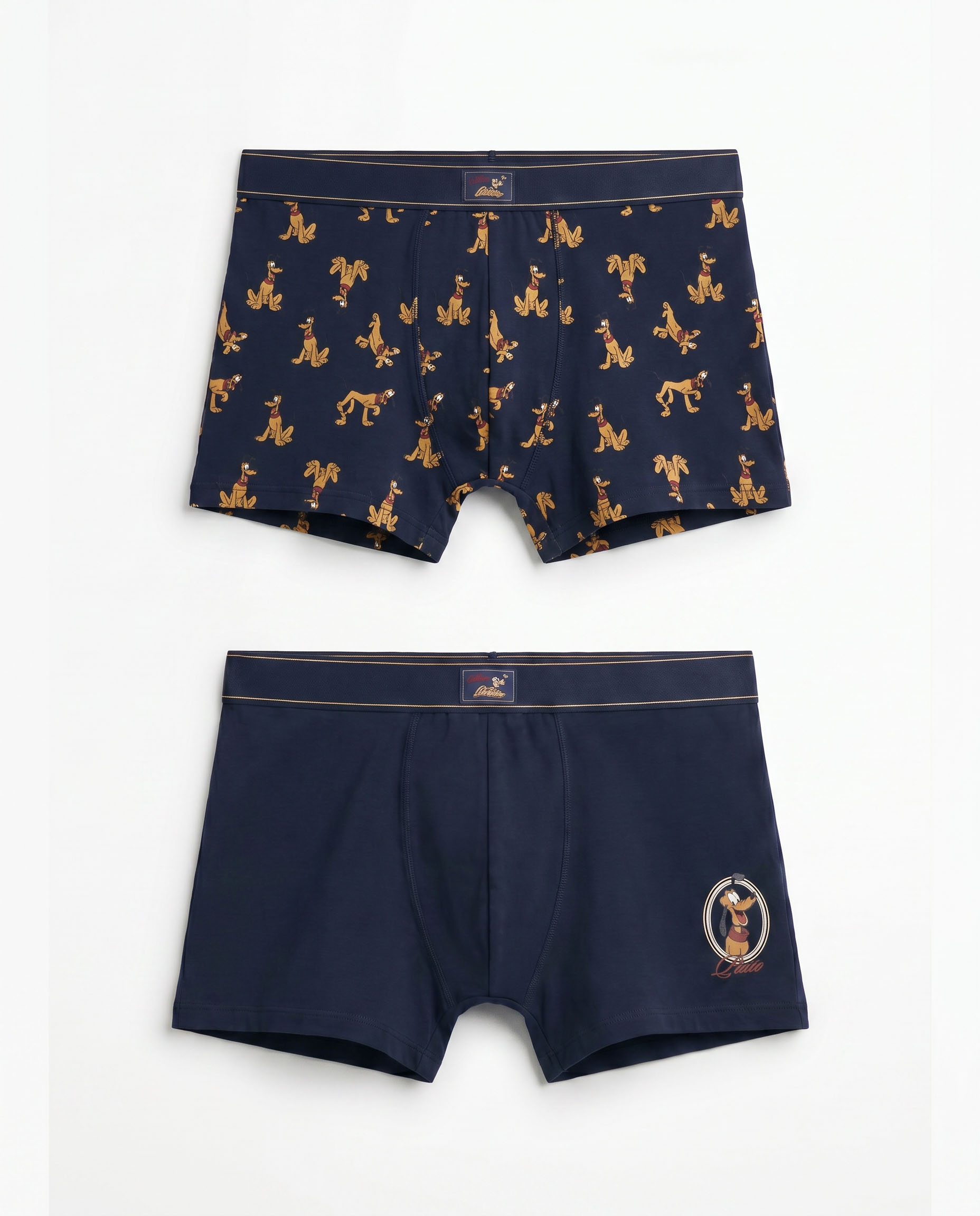 Imagen 0 de Pack de dos boxers de punto de hombre en varios colores Multicolor