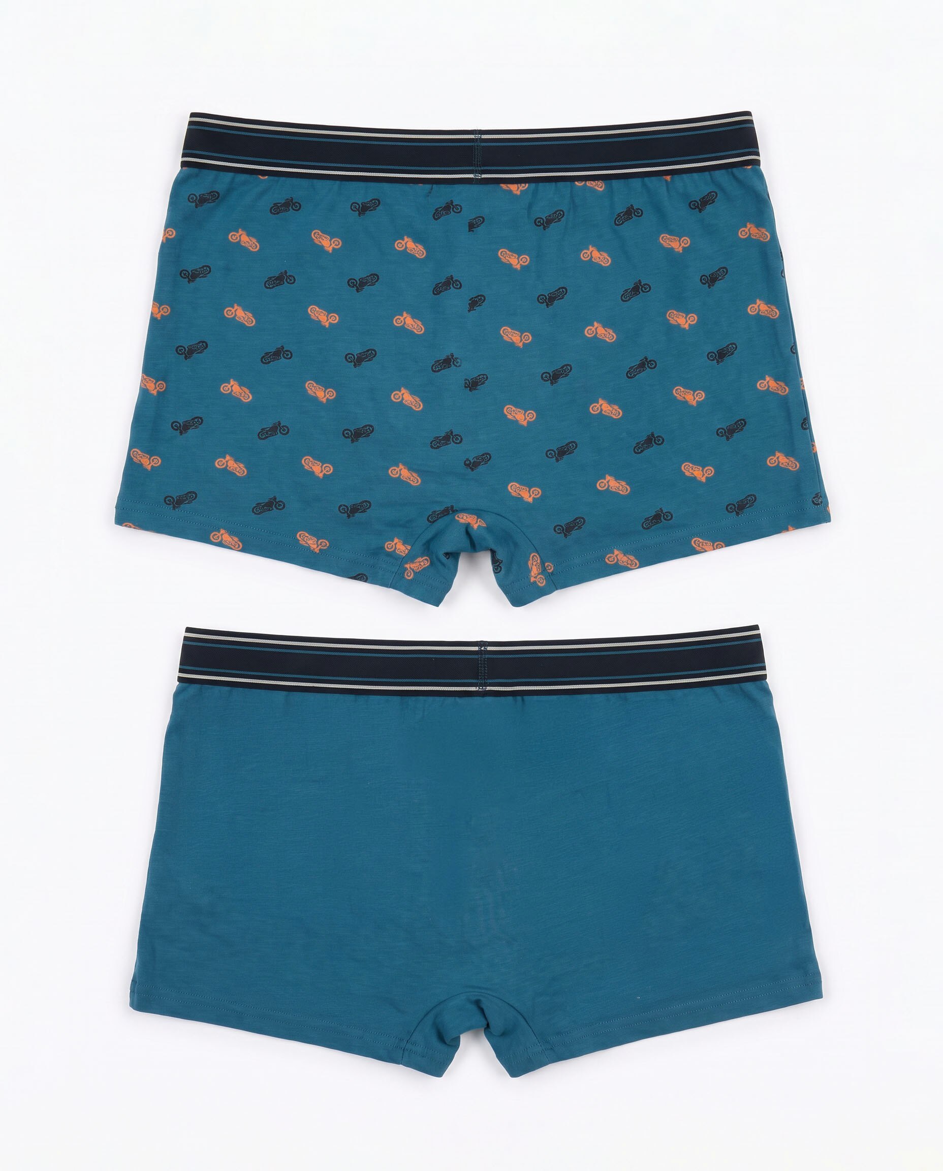 Pack de dos boxers de punto de hombre en varios colores - Admas - Multicolor Multicolor-3