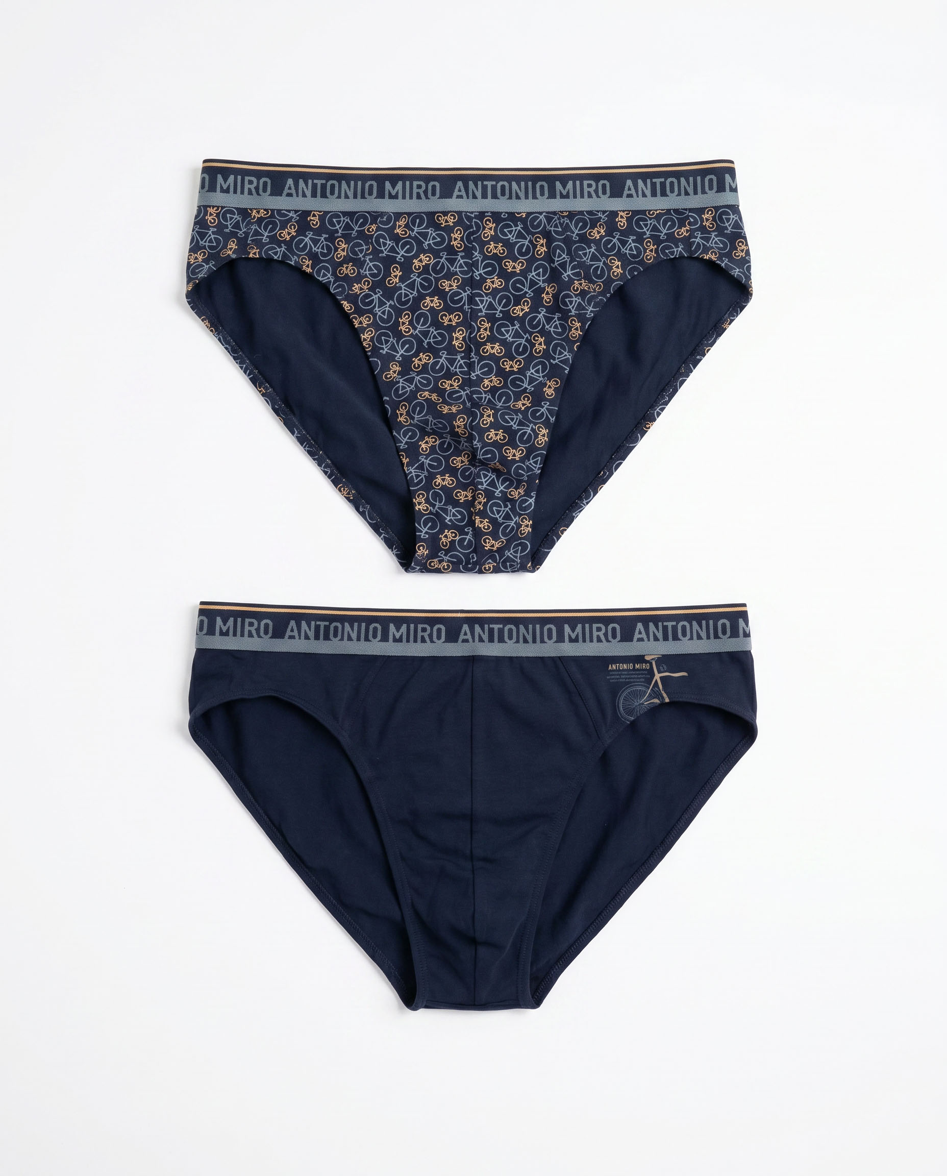 Imagen 0 de Pack de dos slips de hombre en varios colores Multicolor