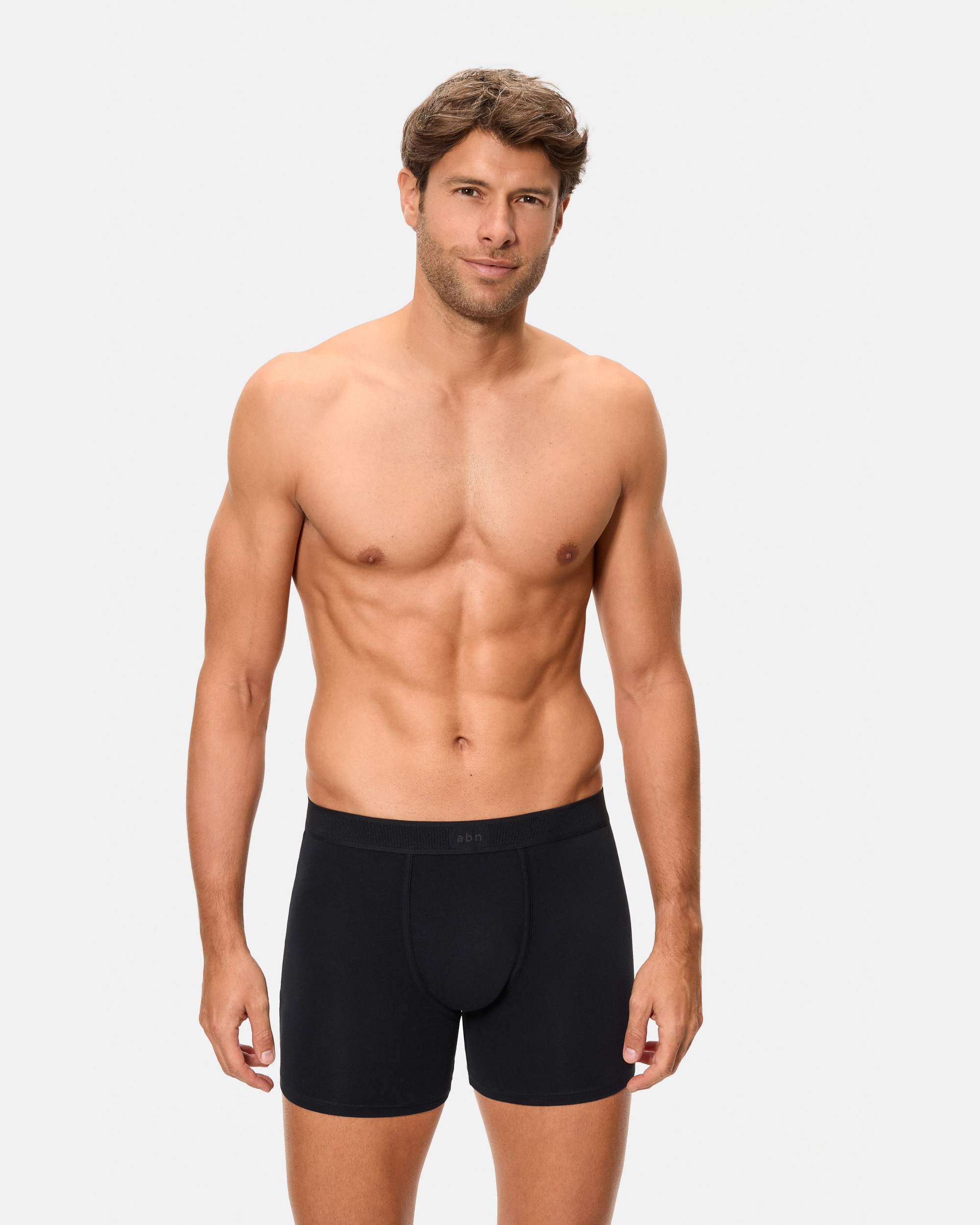 Bóxer cerrado algodón supima alta calidad - Abanderado - Negro Negro-1