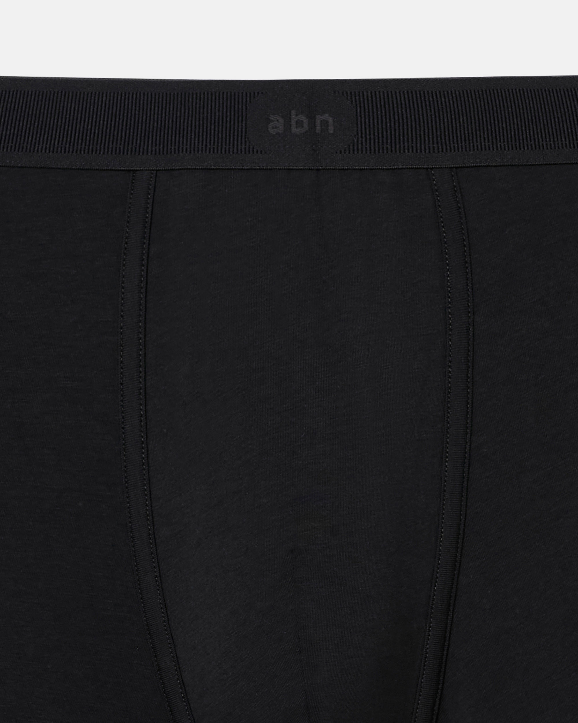 Bóxer cerrado algodón supima alta calidad - Abanderado - Negro Negro-3