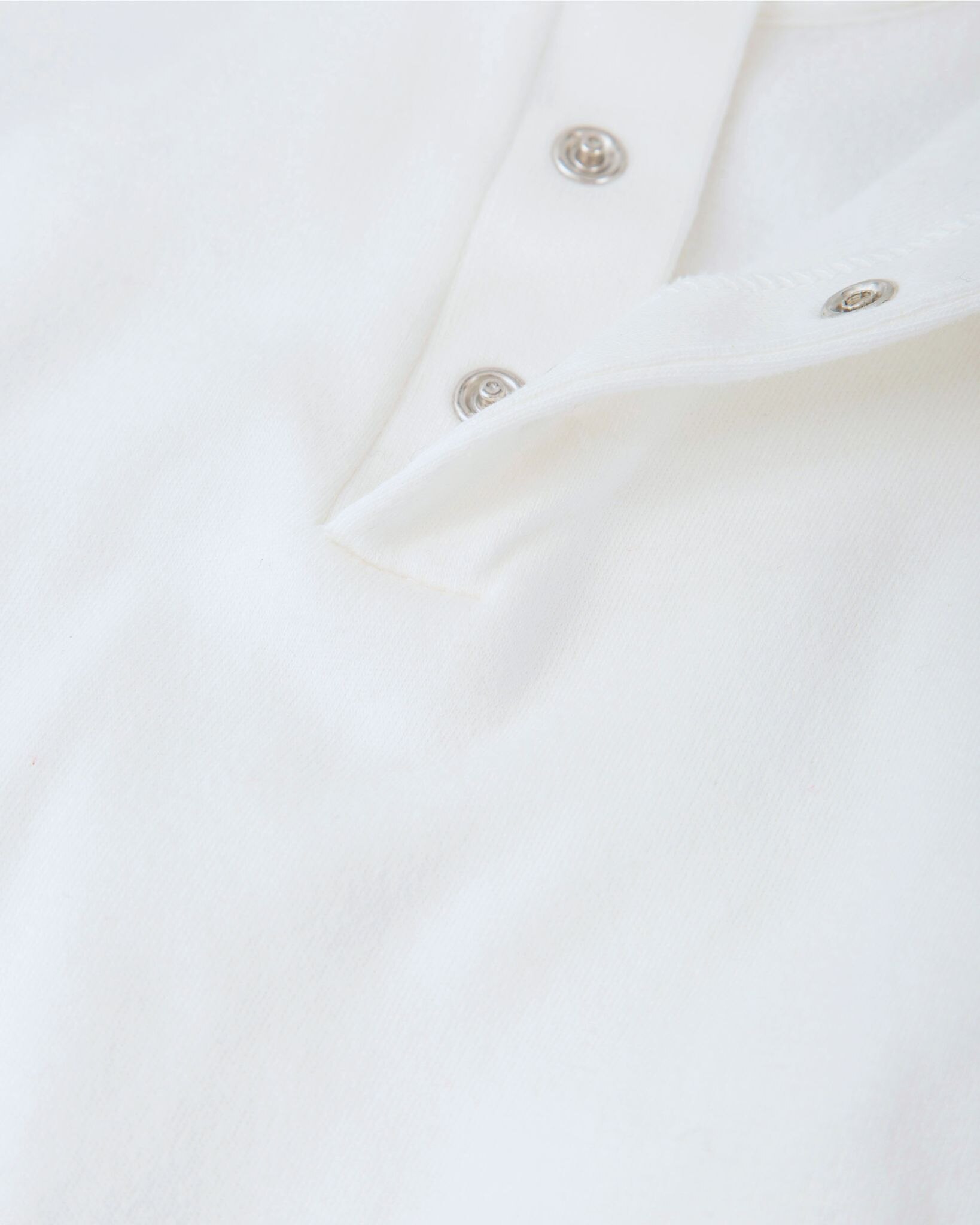 Imagen 2 de Body de bebé de algodón - Tutto Piccolo - Blanco Blanco