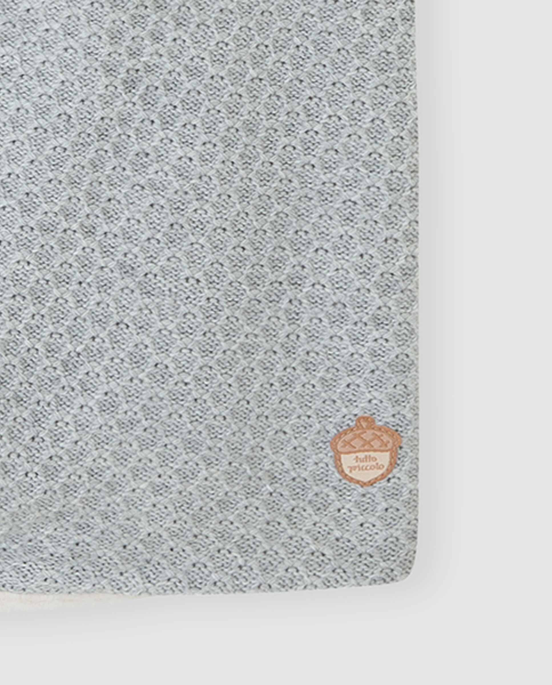 Saquito de bebé tricot con forro - Tutto Piccolo - Gris Gris-2