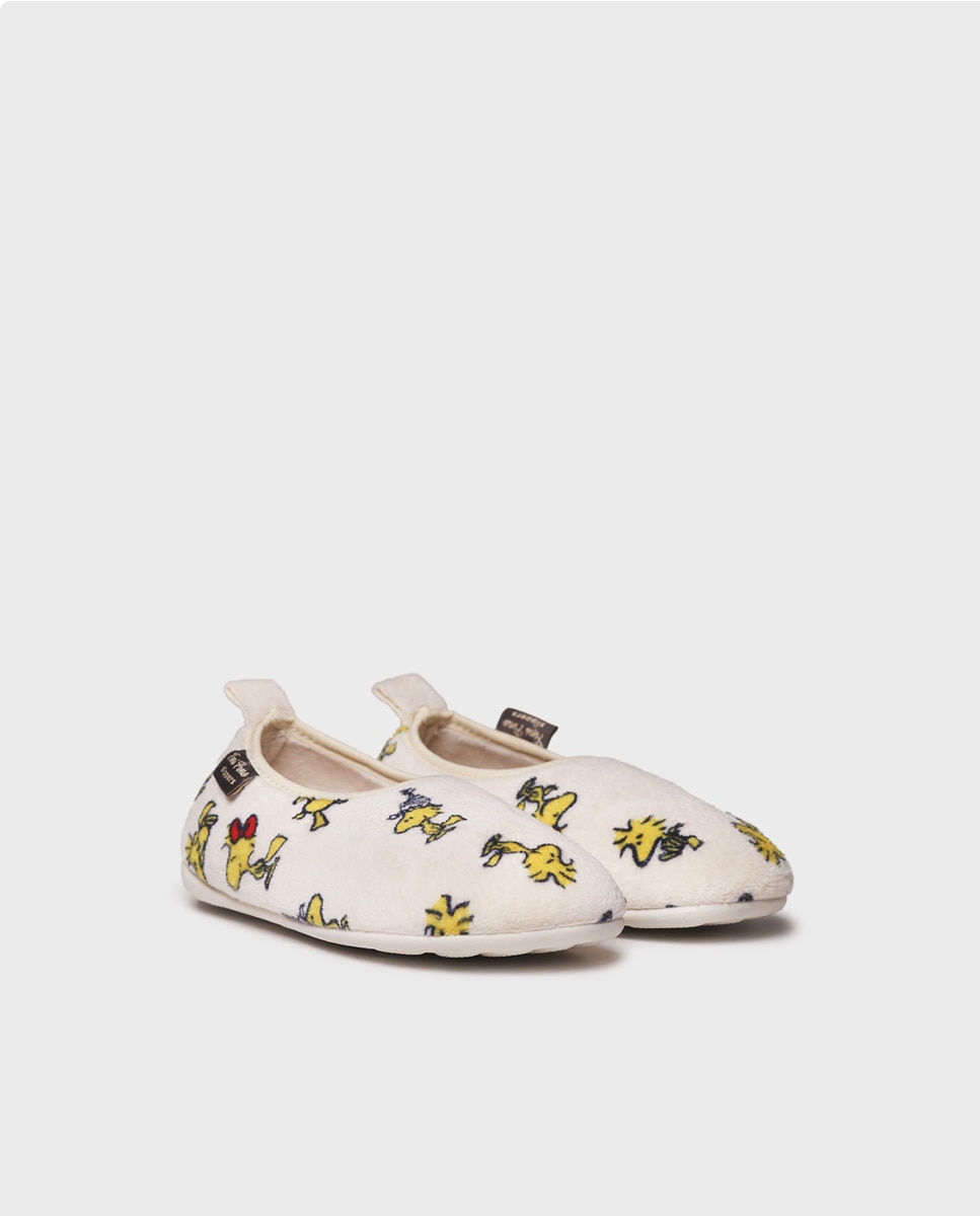 Zapatillas de casa de niños de pelo suave de snoopy - Toni Pons - Crudo Crudo-2