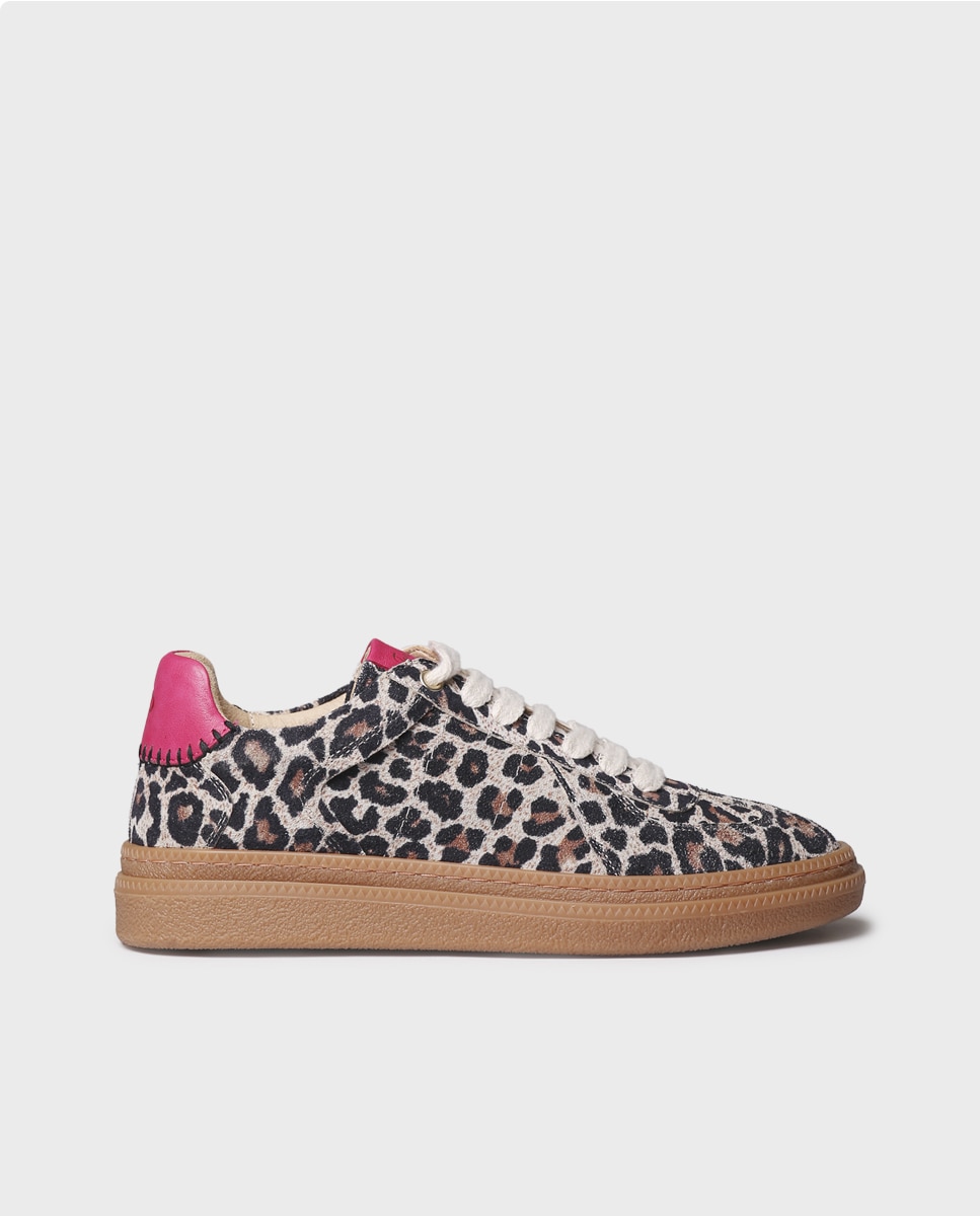 Zapatillas de mujer de piel con cordones - Toni Pons - Multicolor Multicolor-1