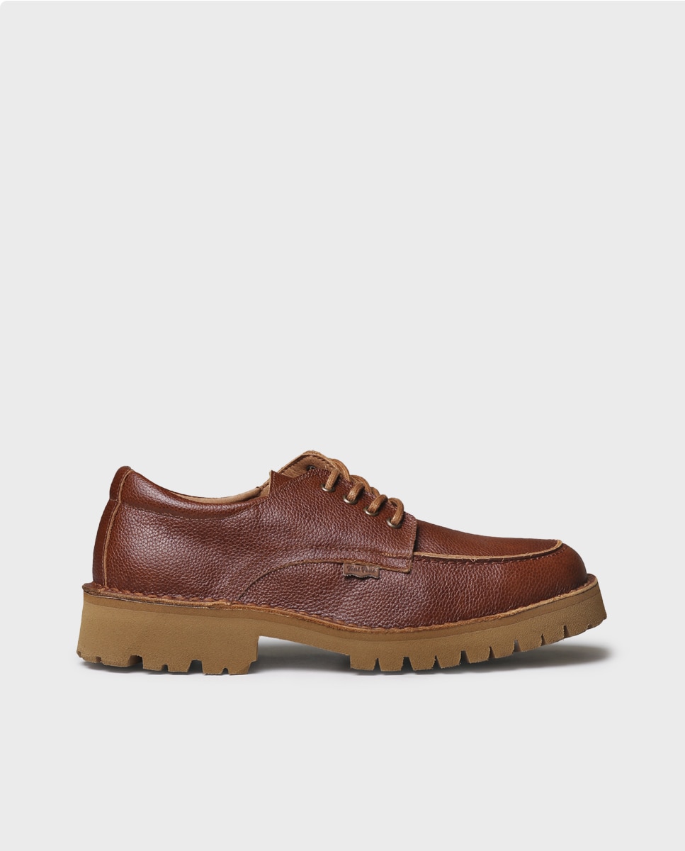 Zapatos de cordones de hombre de piel - Toni Pons - Marrón claro Marrón claro-1