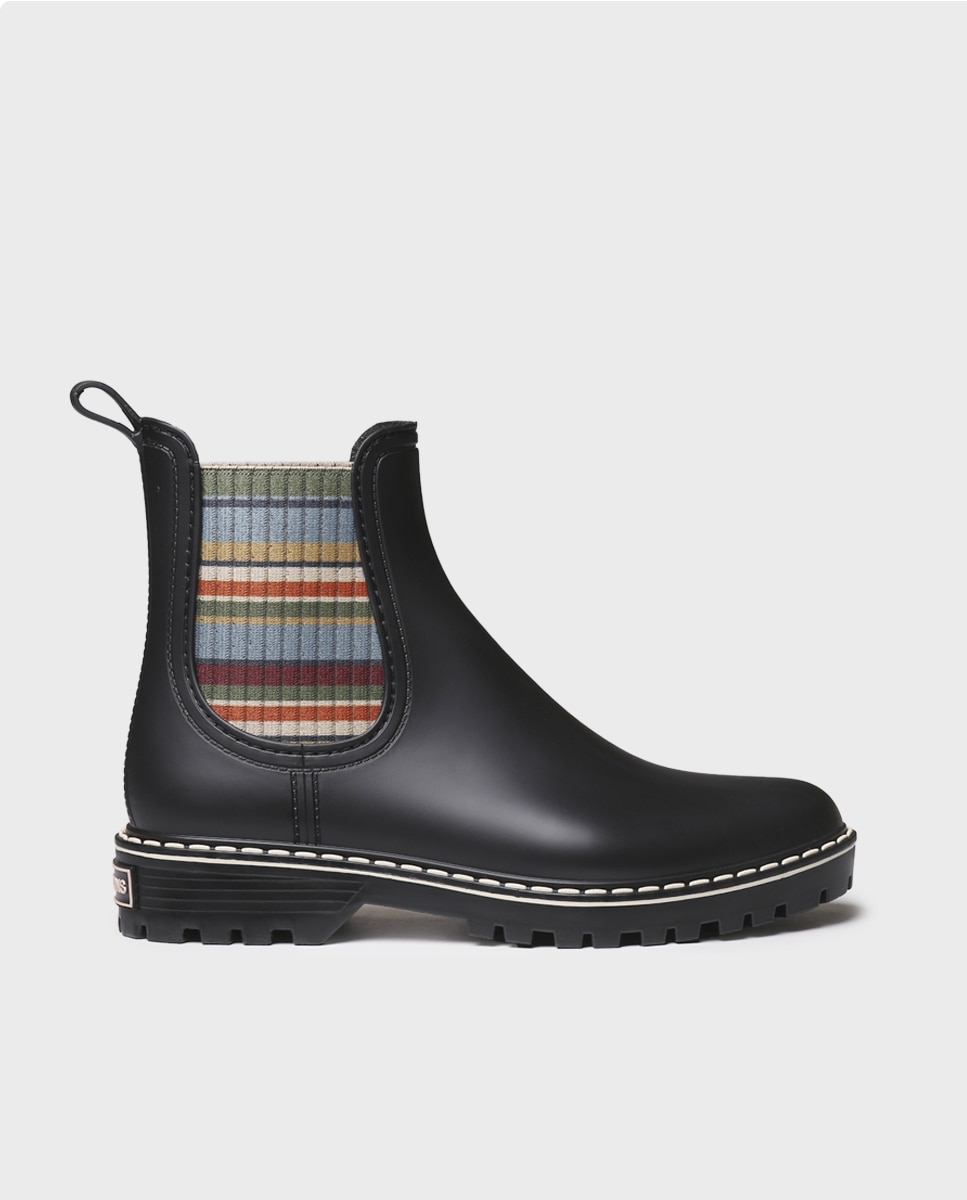 Imagen 0 de Botines de agua de mujer de goma con elásticos Colores