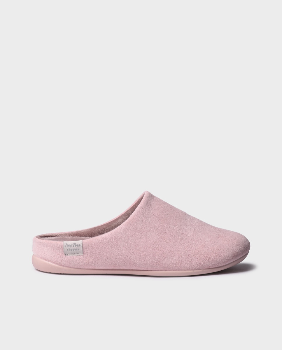Zapatillas de casa de mujer tipo zueco - Toni Pons - Rosa Rosa-1