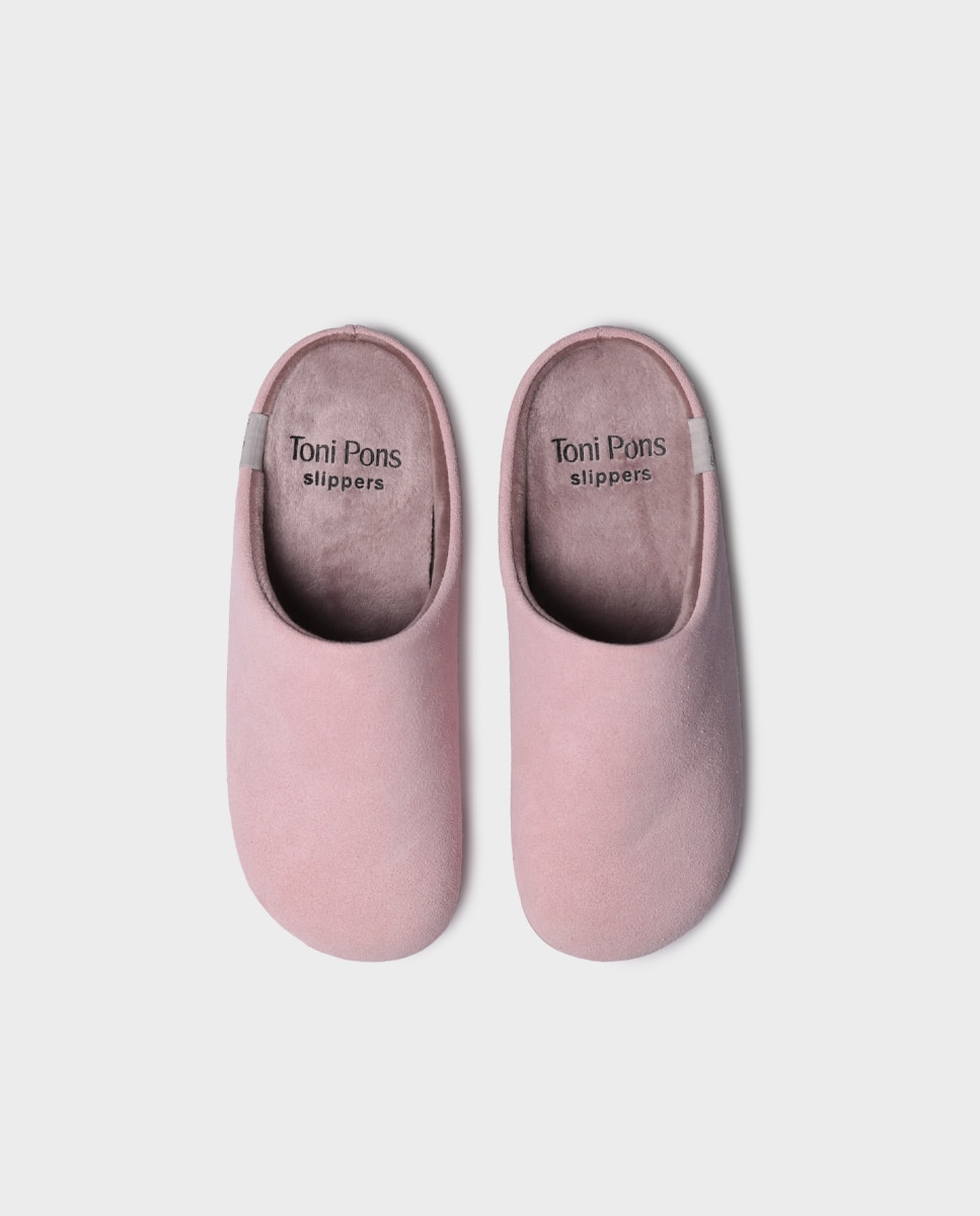 Zapatillas de casa de mujer tipo zueco - Toni Pons - Rosa Rosa-3