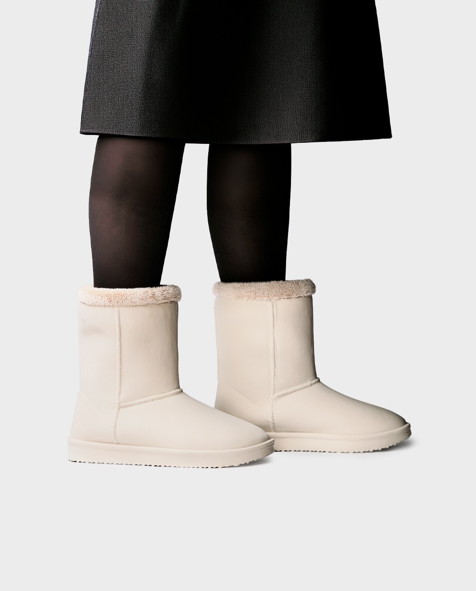 Botines de agua de mujer de goma con pelo al interior - Toni Pons - Beige Beige-2