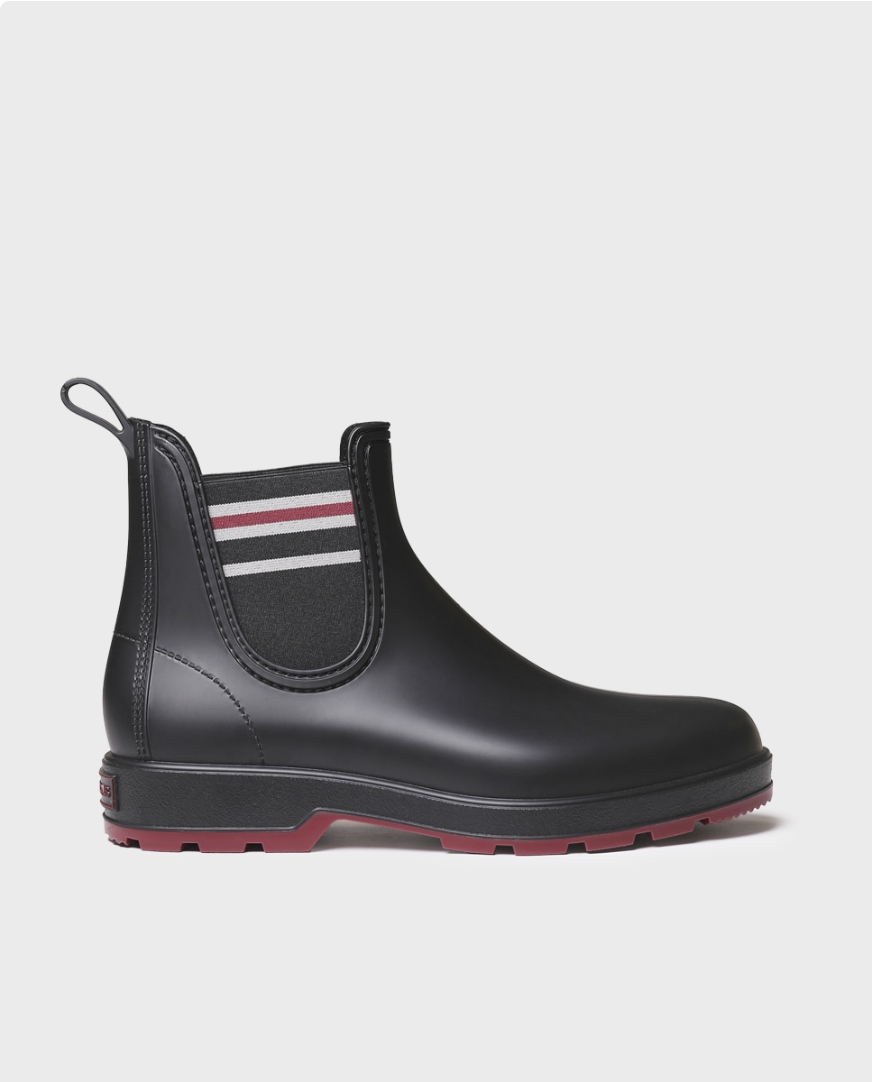 Imagen 0 de Botines de hombre de agua con elástico Negro