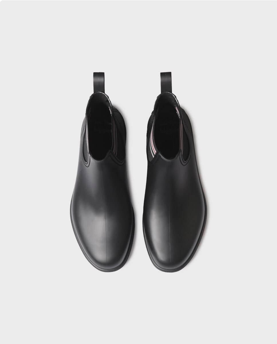 Botines de hombre de agua con elástico - Toni Pons - Negro Negro-3
