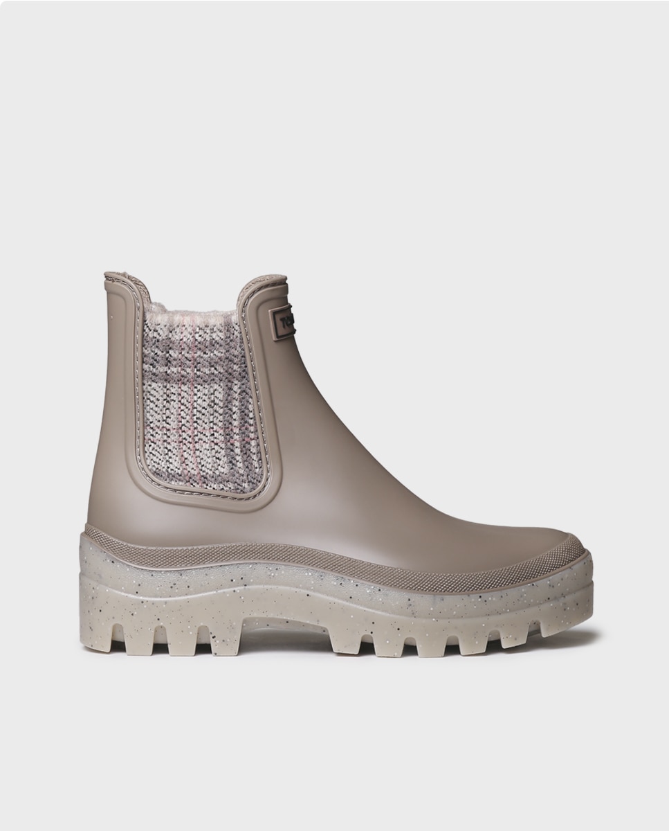 Botines de agua de mujer de goma con plataforma - Toni Pons - Topo Topo-1