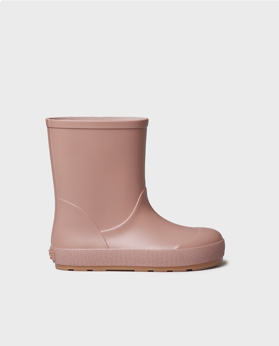 Botas de agua de niños de goma antideslizante - Toni Pons - Rosa Rosa-1