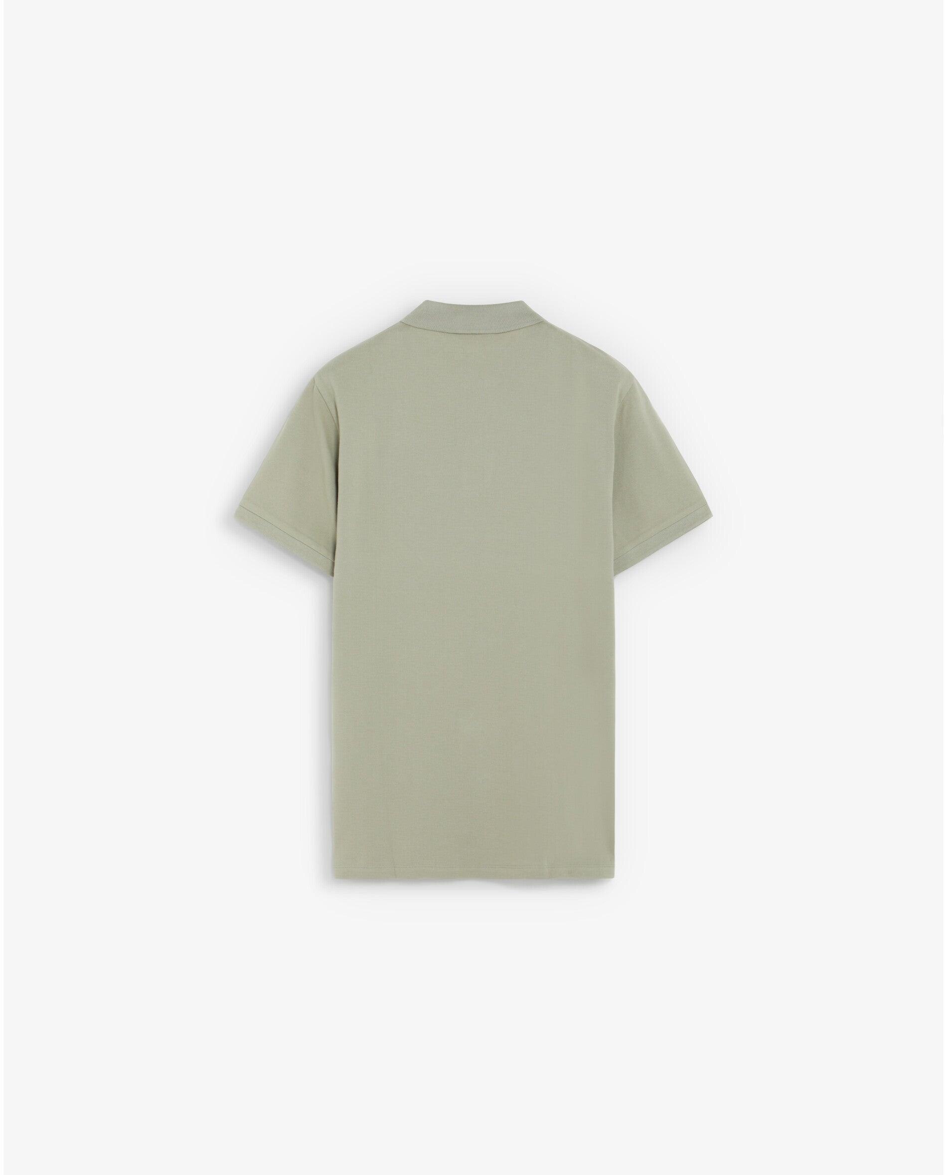 Polo piqué de manga corta de hombre regular fit efecto lavado - Scalpers - Beige Beige-2