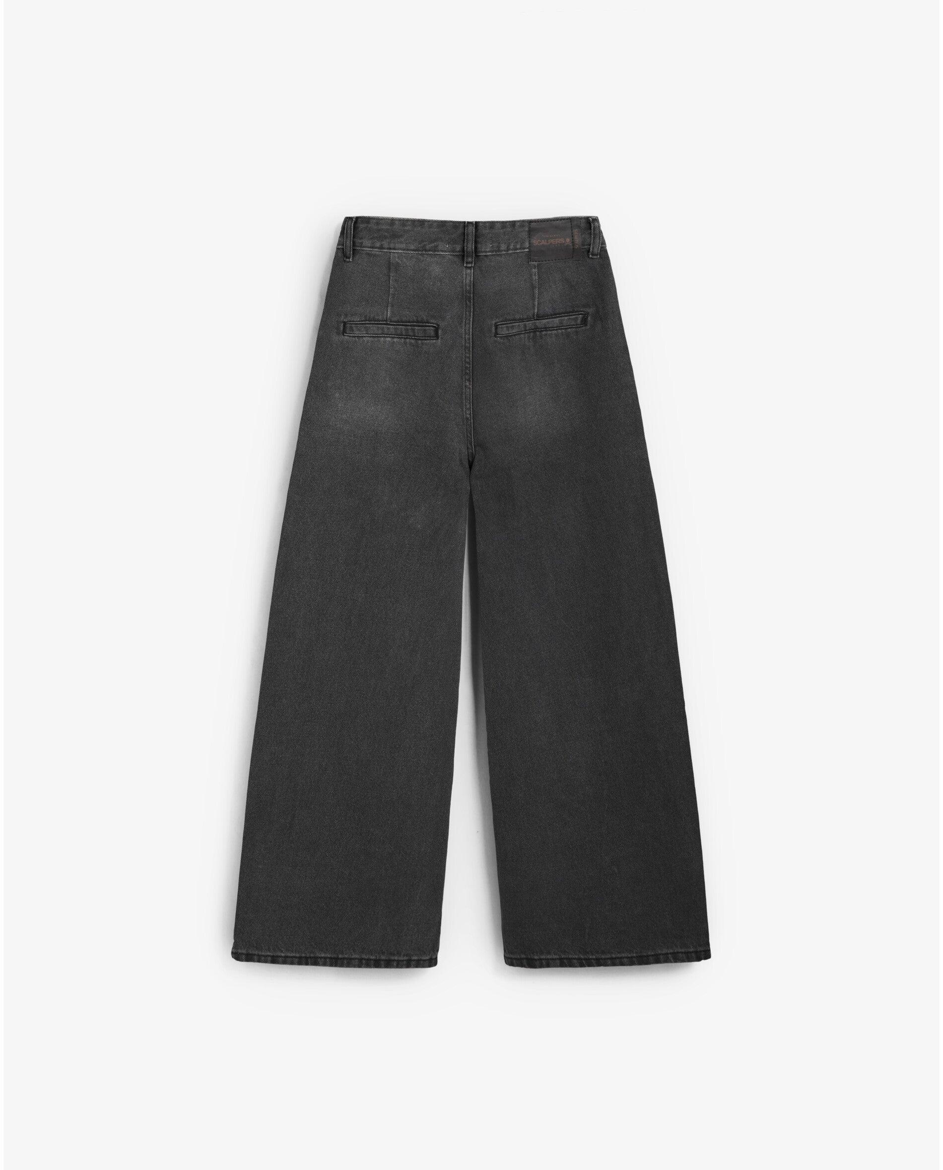 Vaquero de mujer culotte con studs decorativos - Scalpers - Negro Negro-2