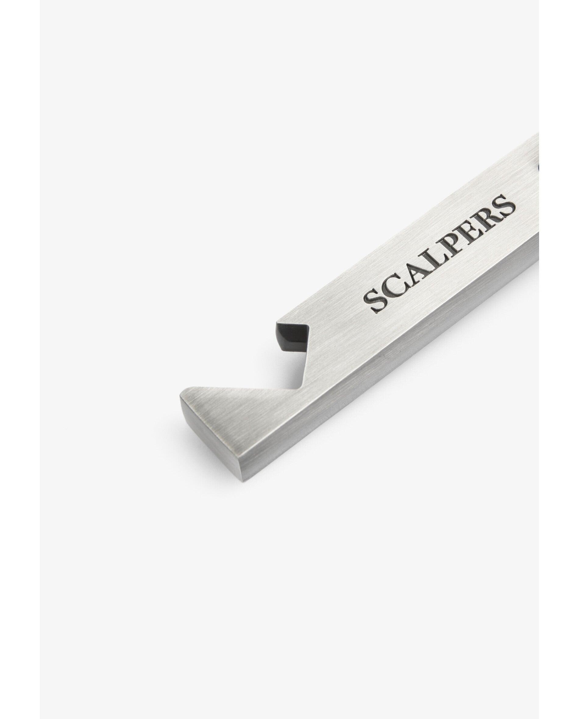 Llavero metálico con logo grabado - Scalpers - Plata Plata-4