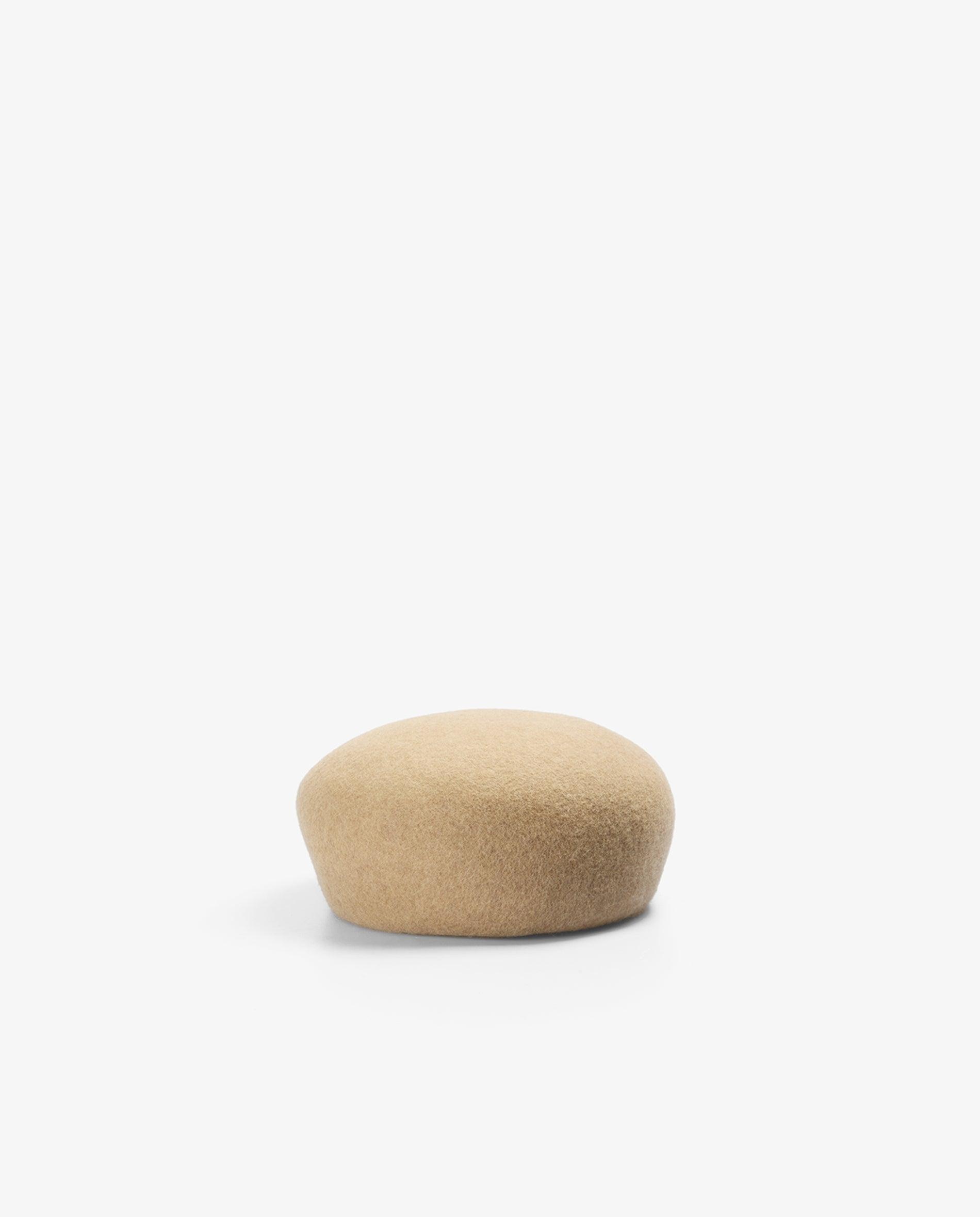 Imagen 3 de Gorro de mujer de lana tipo casquete - Scalpers - Natural Natural