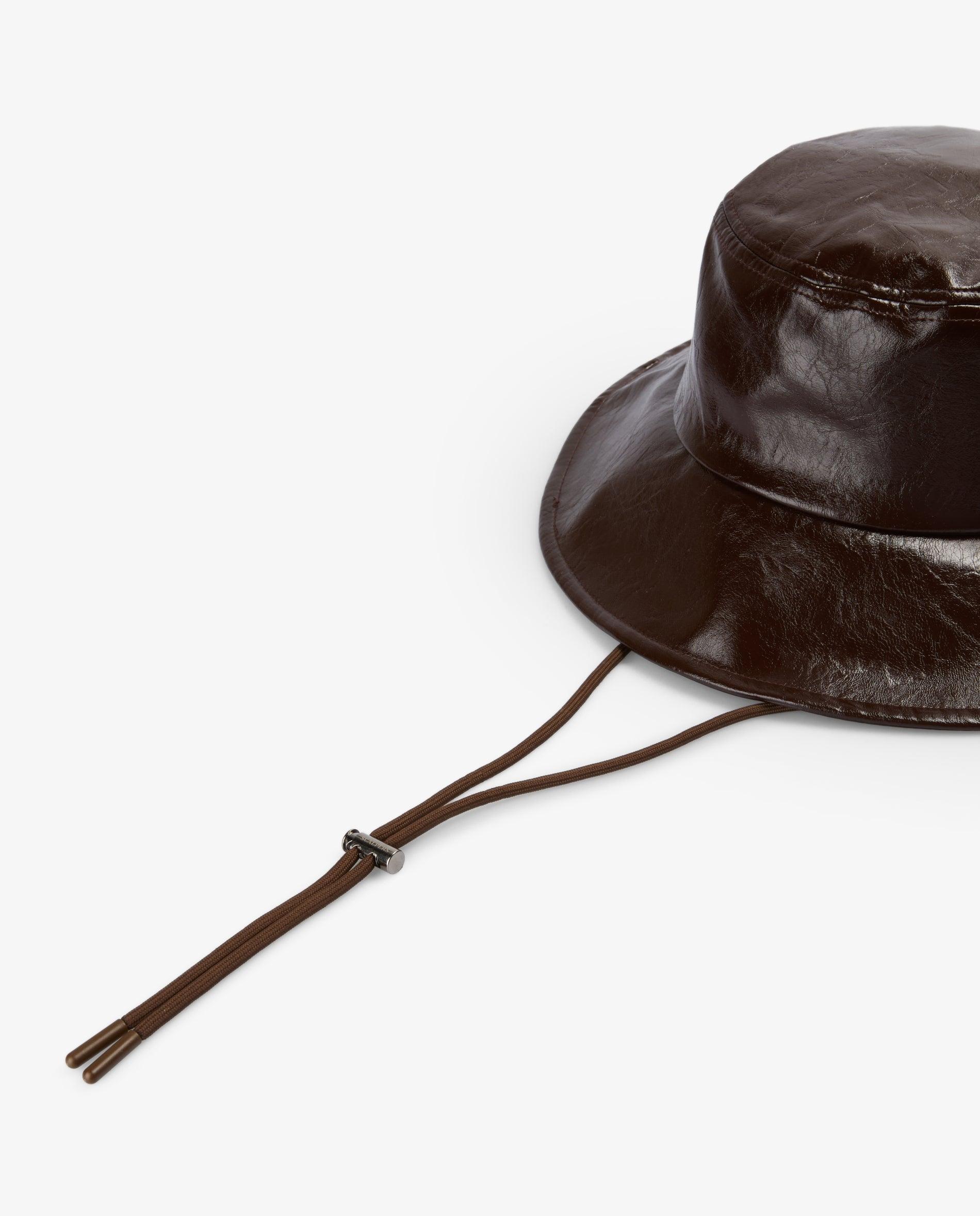Imagen 5 de Sombrero de mujer tipo bucket con cordón ajustable - Scalpers - Burdeos Burdeos